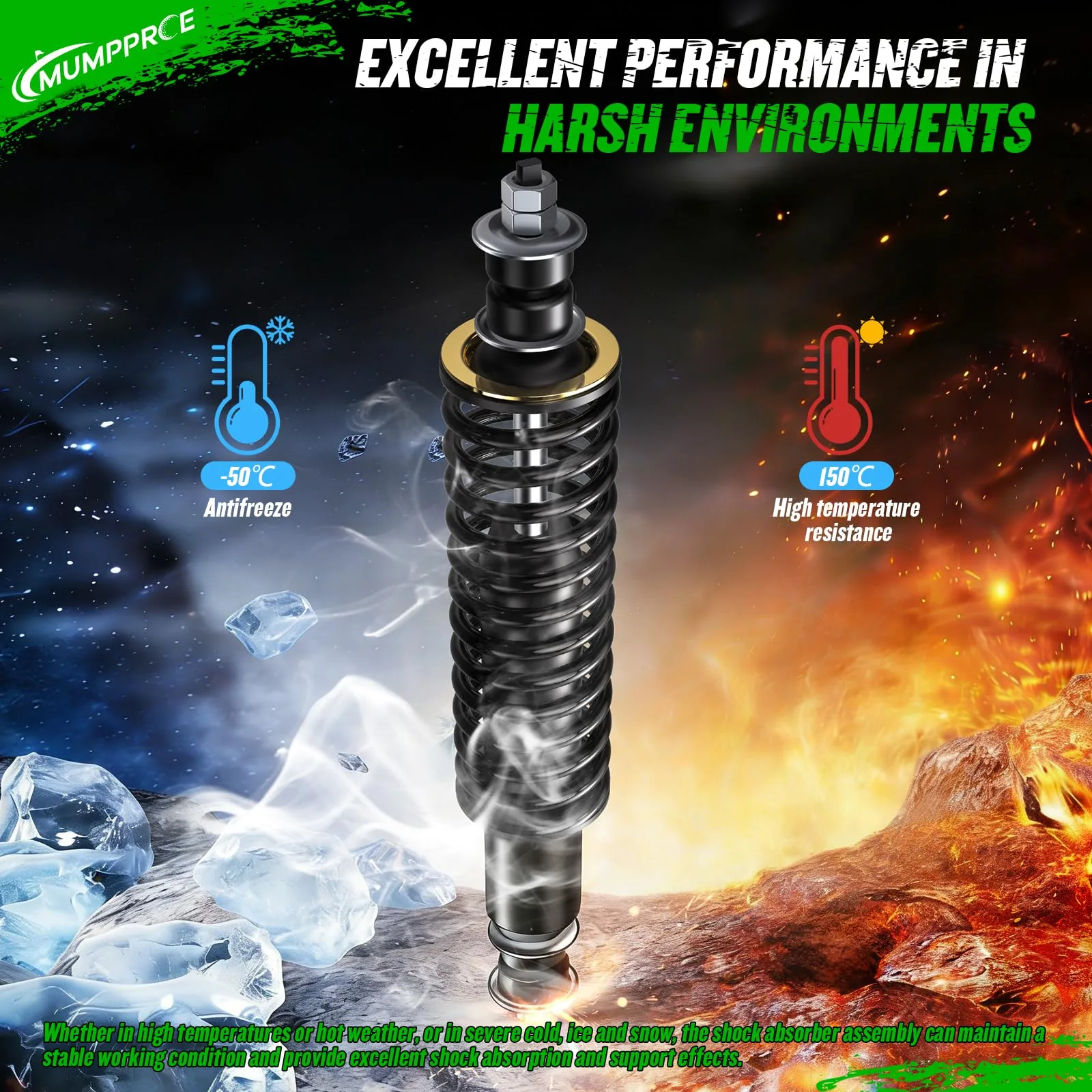 MUMPPRCE E-Z-GO TXT Shock Absorber Set, 1994-Up image 4