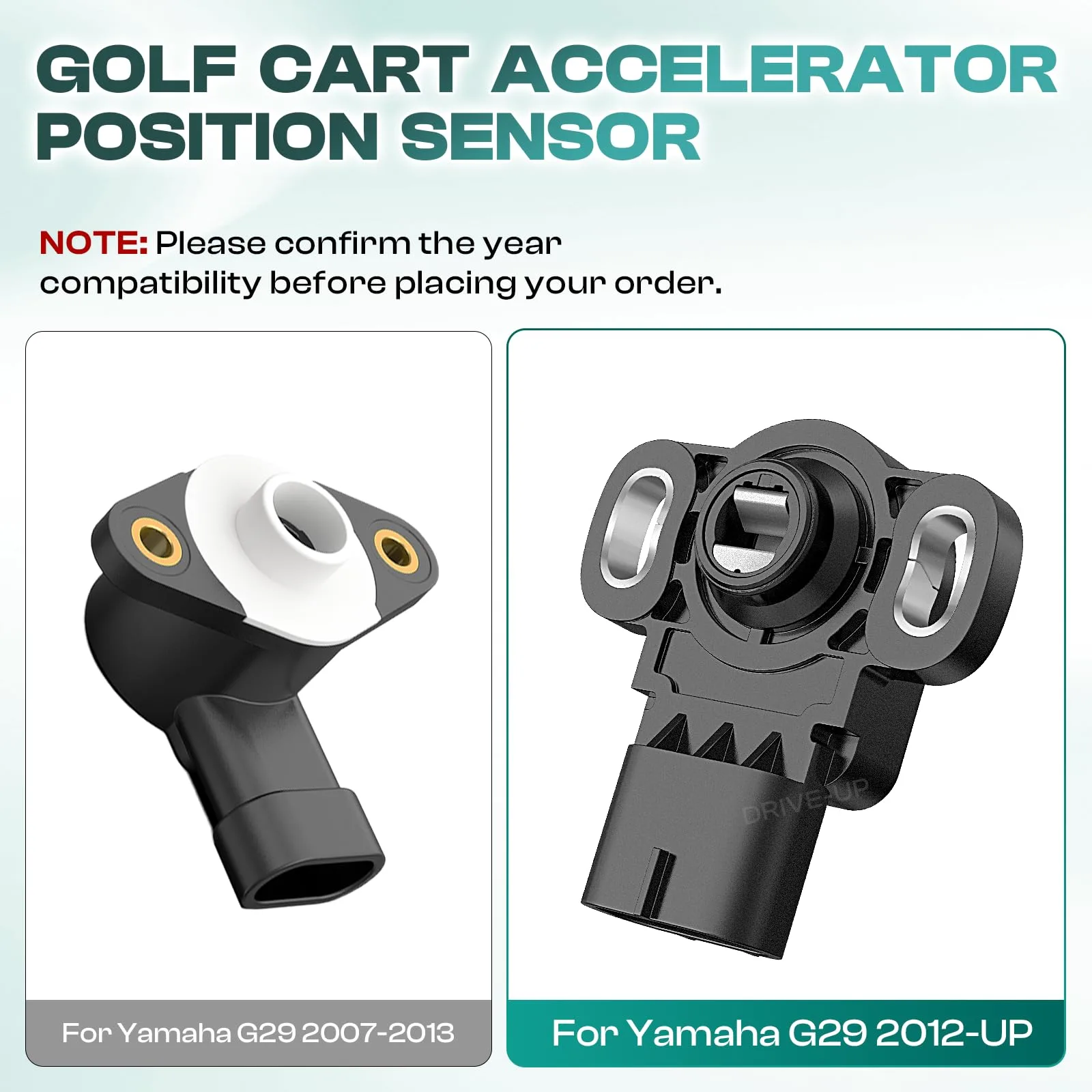 DRIVE UP Yamaha Golf Cart Throttle Position Sensor image 3