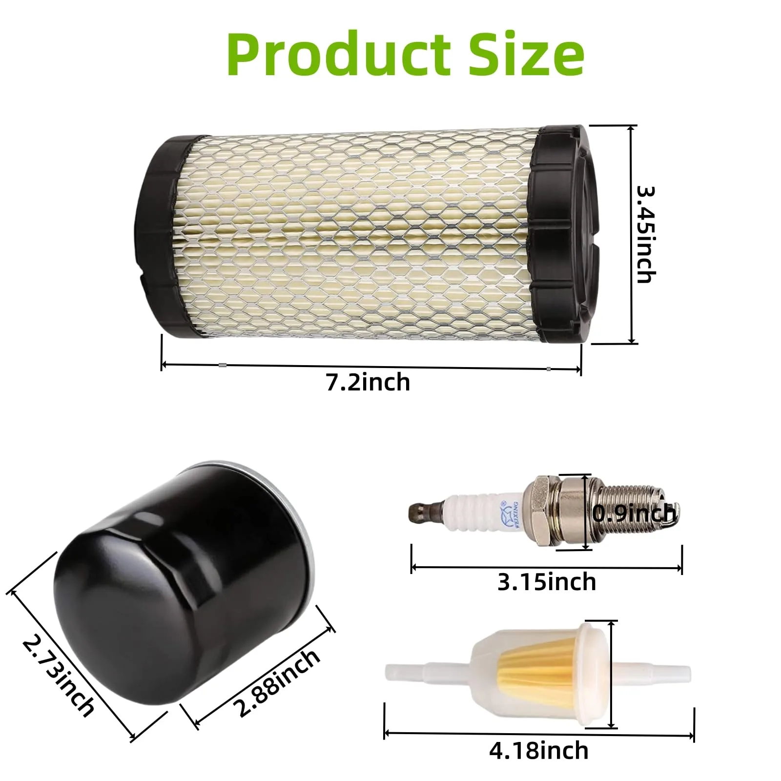 GENOUR Tune-Up Kit for E-Z-GO RXV/TXT Gas Carts 611879 image 2