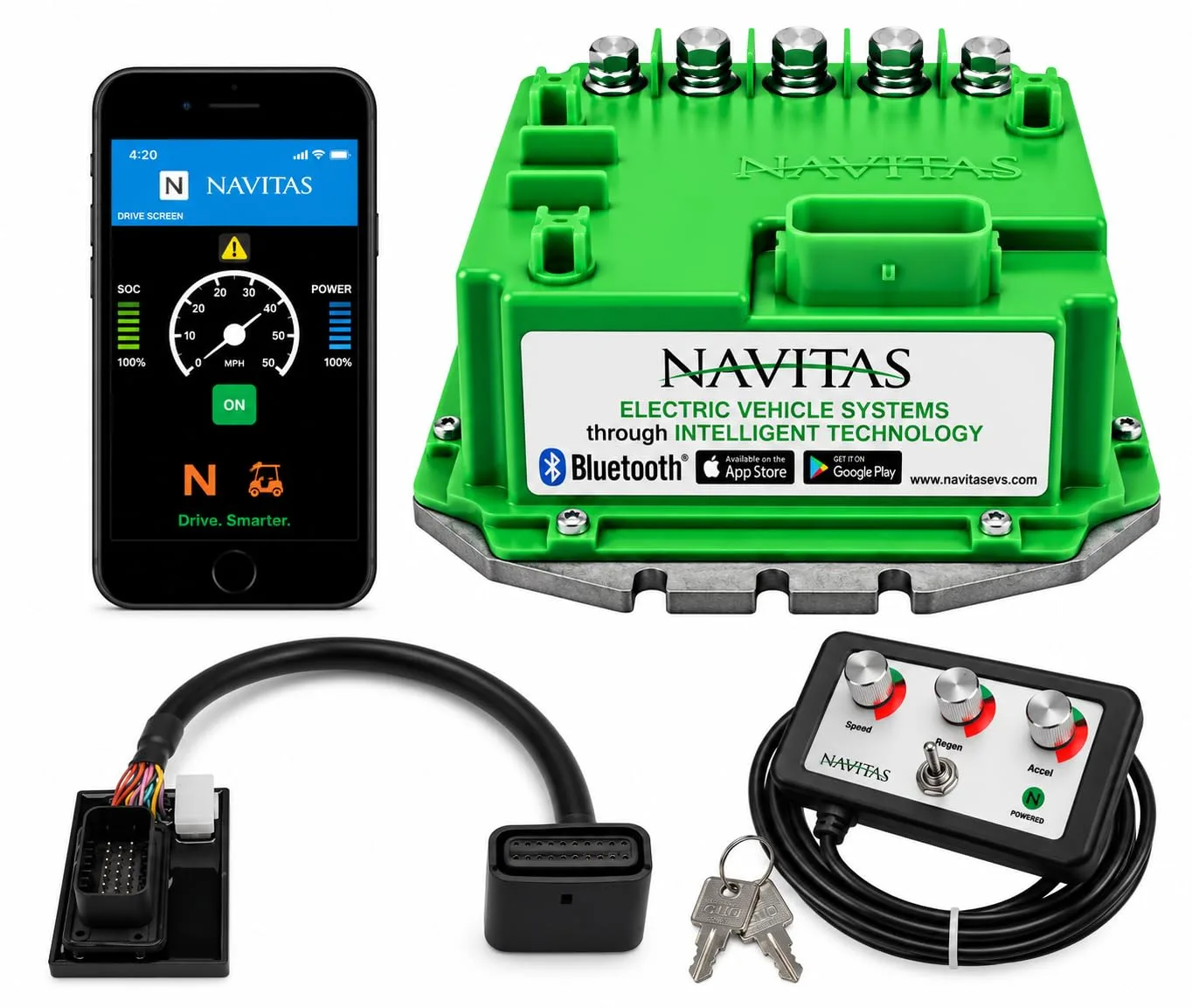 Navitas 440A Controller for Yamaha G19/G22 Electric Carts