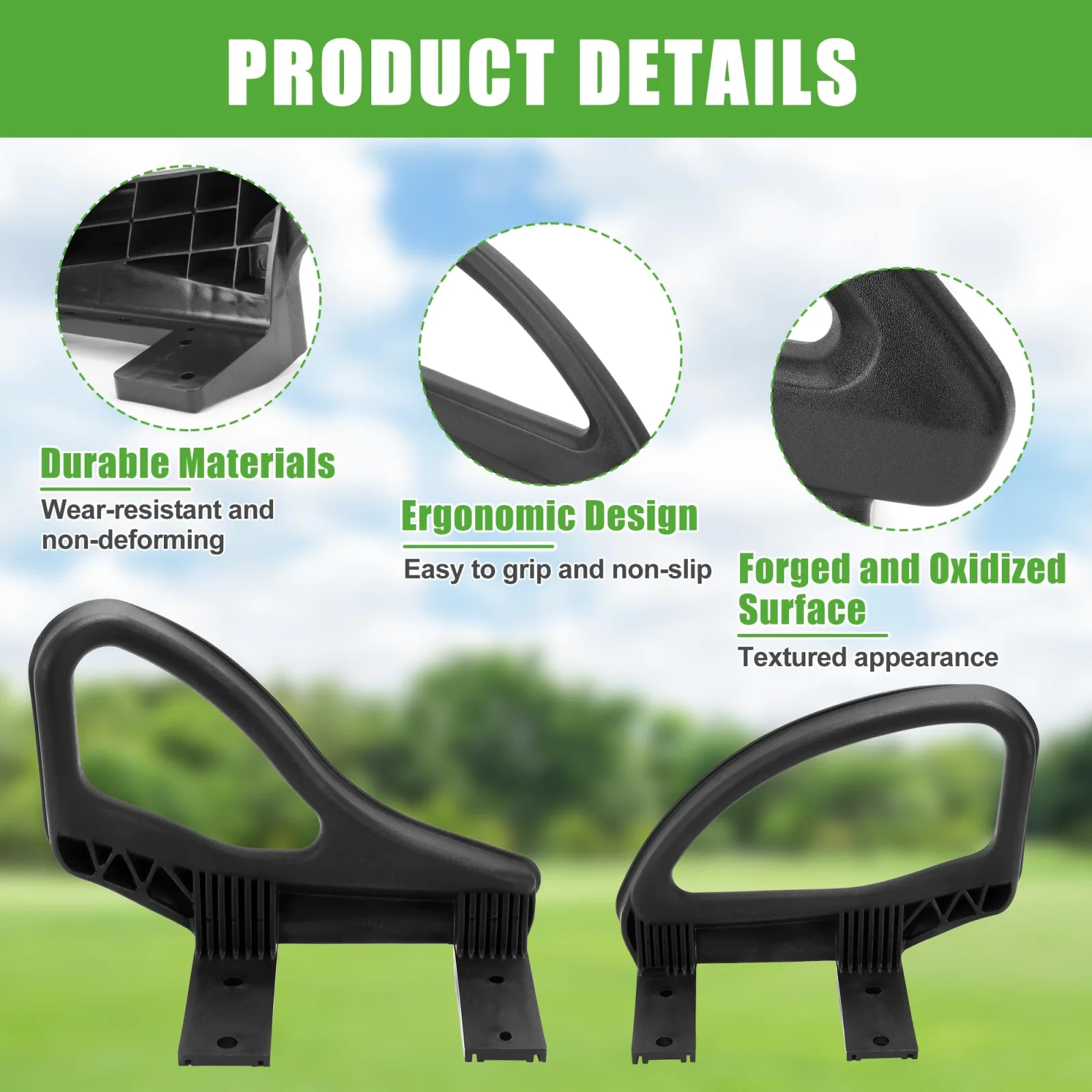10L0L Armrest Hip Restraints for E-Z-G-O RXV 2016-Up image 3