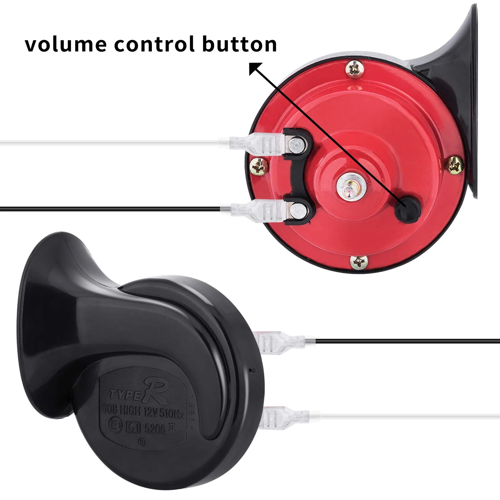 Roykaw 12V Golf Cart Horn Kit for E-Z-GO, Club Car & Yamaha image 4
