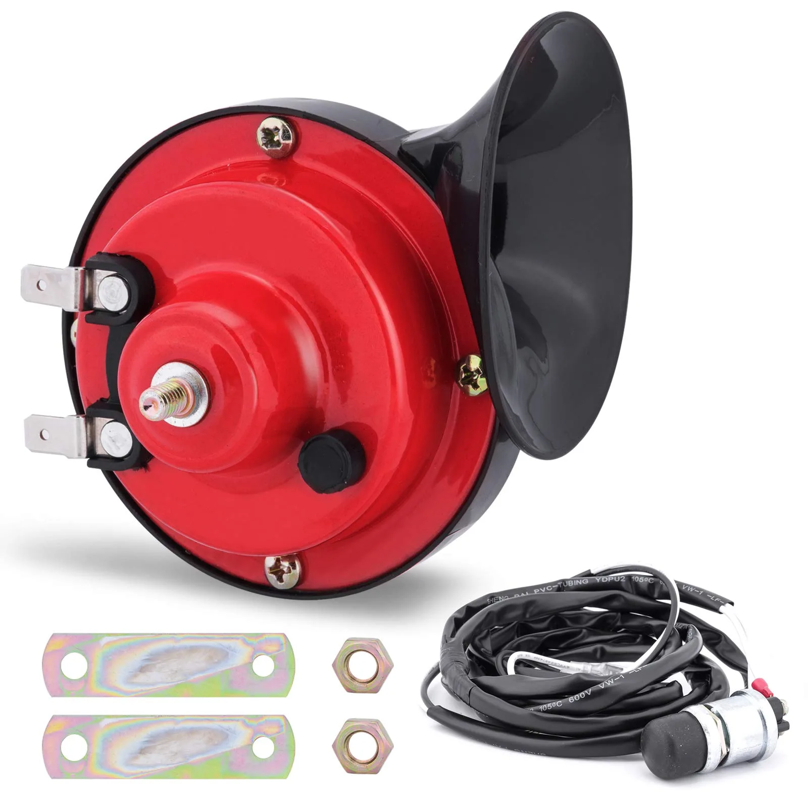 Roykaw 12V Golf Cart Horn Kit for E-Z-GO, Club Car & Yamaha