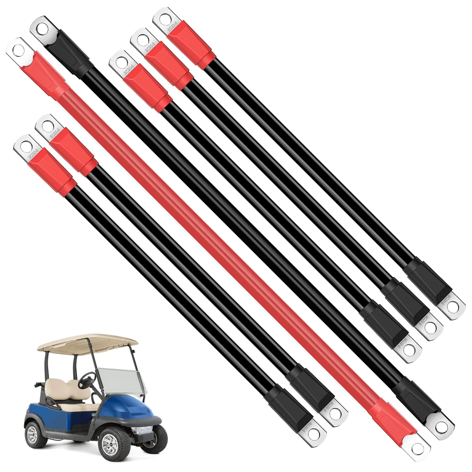 DRIVE UP DU00026 48V Club Car Battery Cable Set