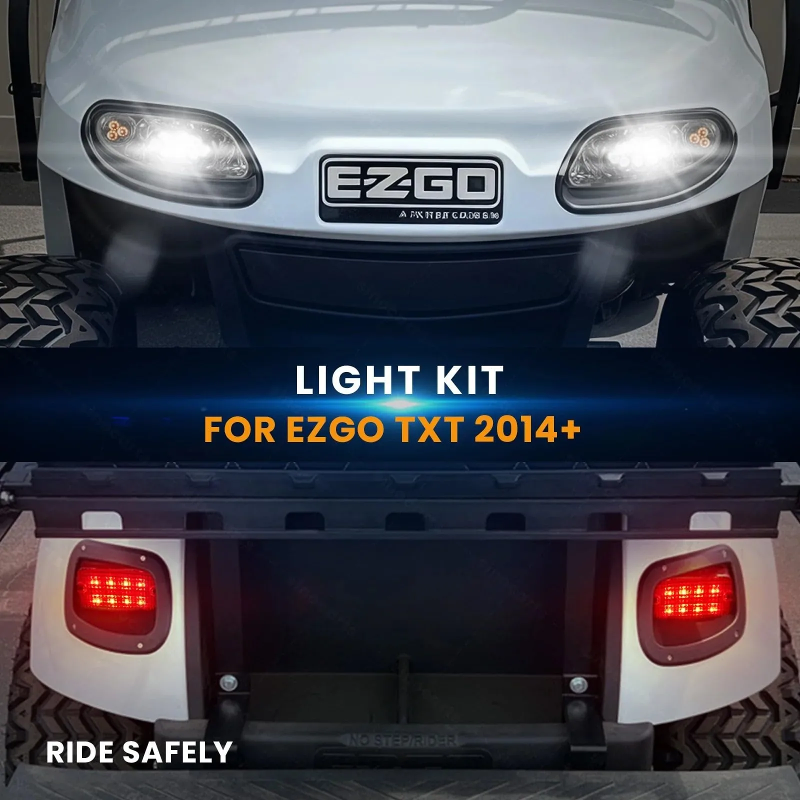 Rainier Parts LED Light Kit for E-Z-GO TXT 2014+ image 4