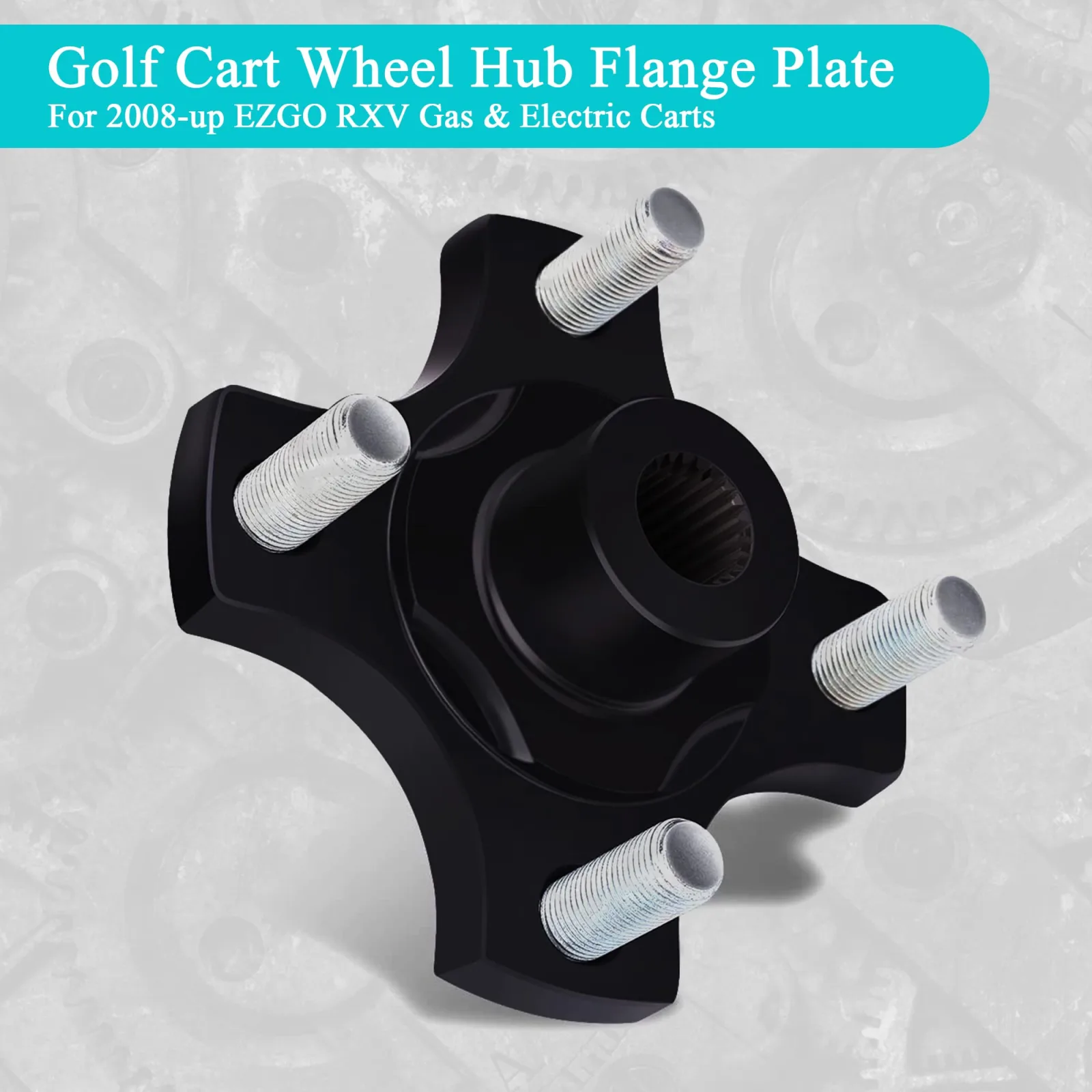 10L0L Rear Axle Hub Assembly for E-Z-GO RXV image 3