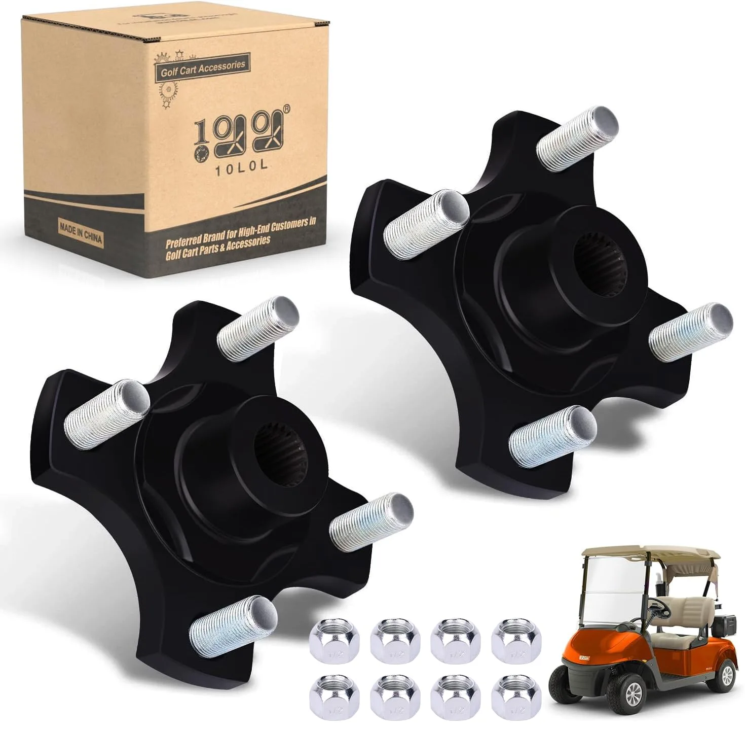 10L0L Rear Axle Hub Assembly for E-Z-GO RXV