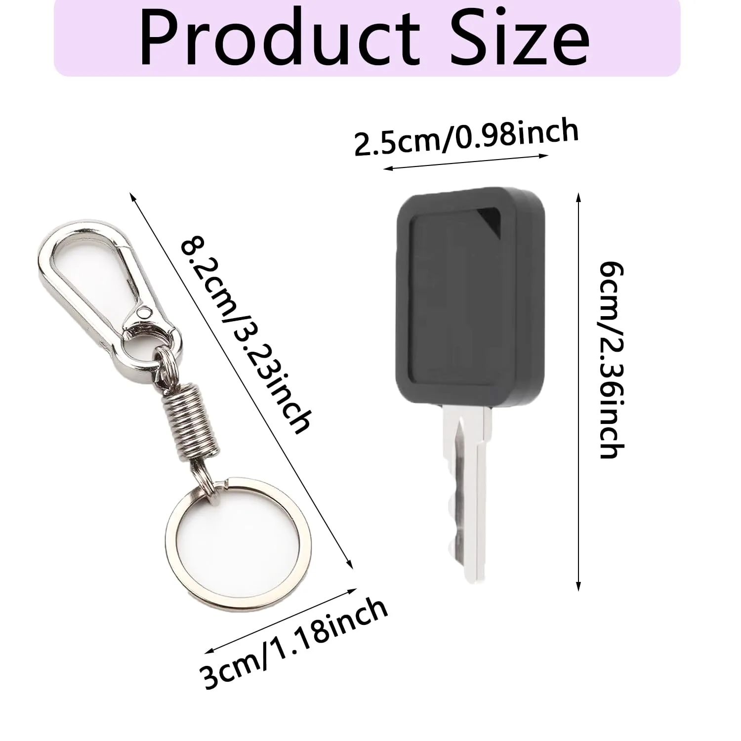 LAX_LMY Club Car 1B Replacement Key 105068002 image 2