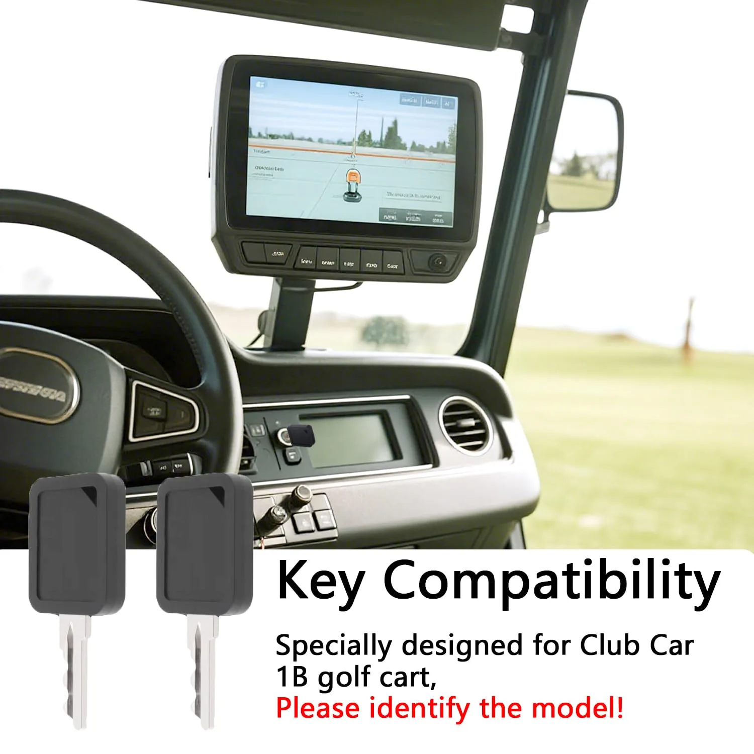 LAX_LMY Club Car 1B Replacement Key 105068002 image 3