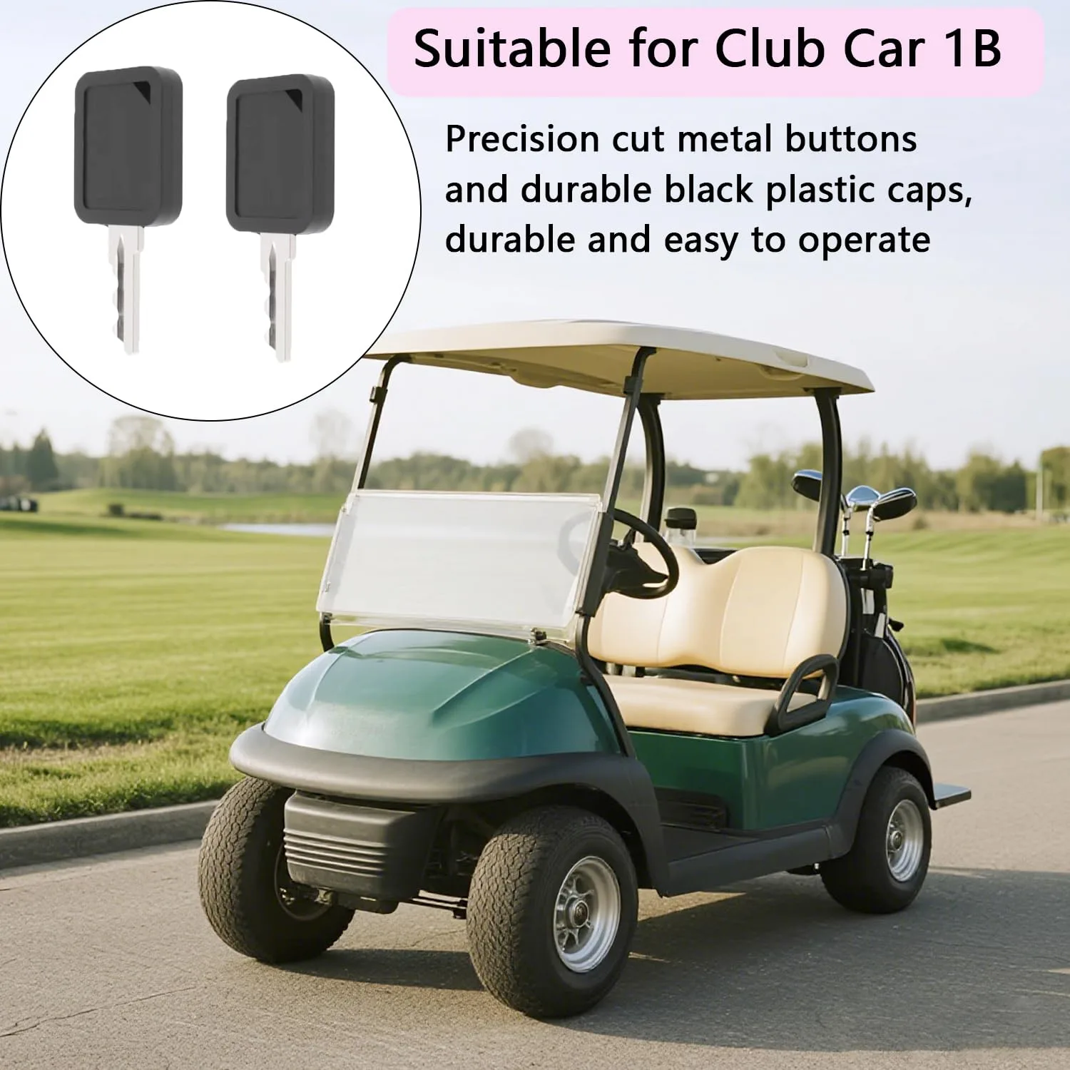 LAX_LMY Club Car 1B Replacement Key 105068002 image 4