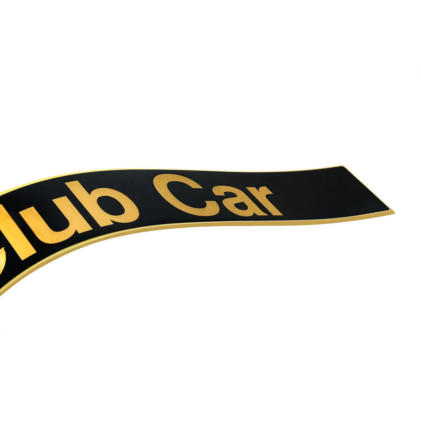 DIYOLFALL Name Plate for Club Car Precedent - Black Gold image 3