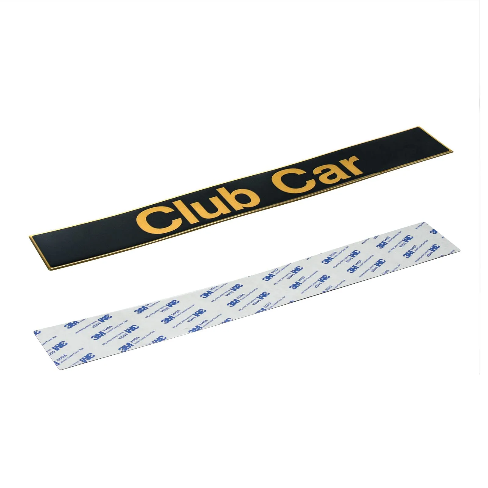 DIYOLFALL Name Plate for Club Car Precedent - Black Gold image 4