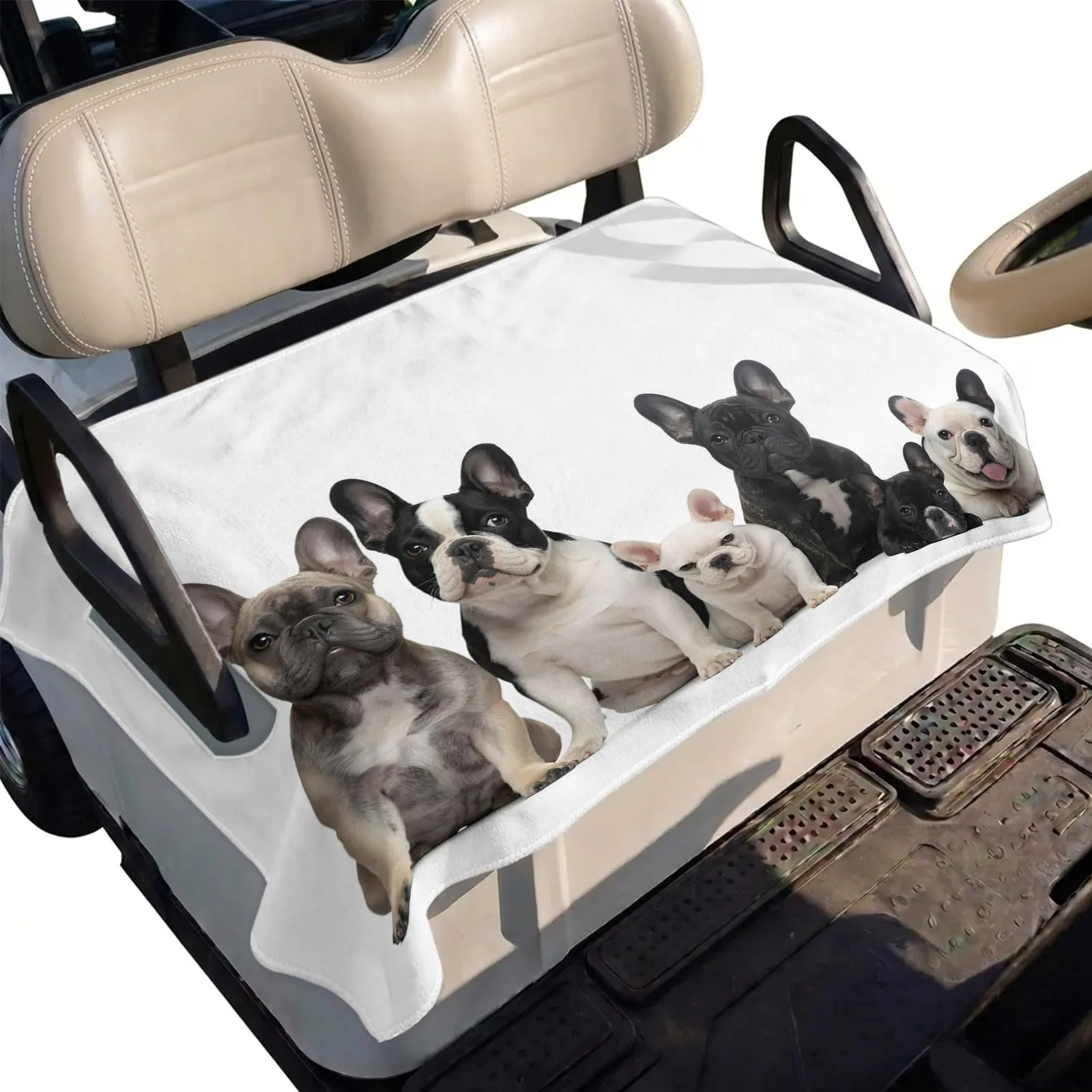 Lanata 2-Seat Golf Cart Seat Cover 51 x 31 In