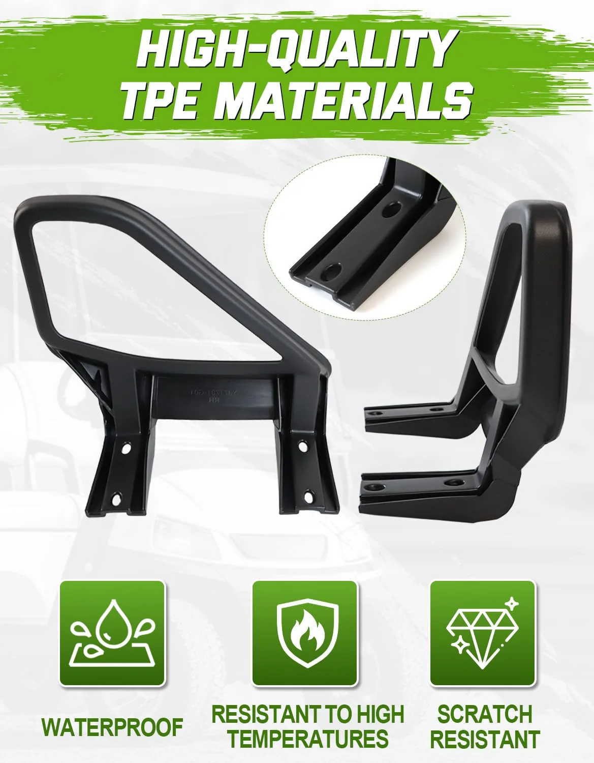 CYOOYC Armrest Hip Restraints for E-Z-GO TXT Golf Carts image 3
