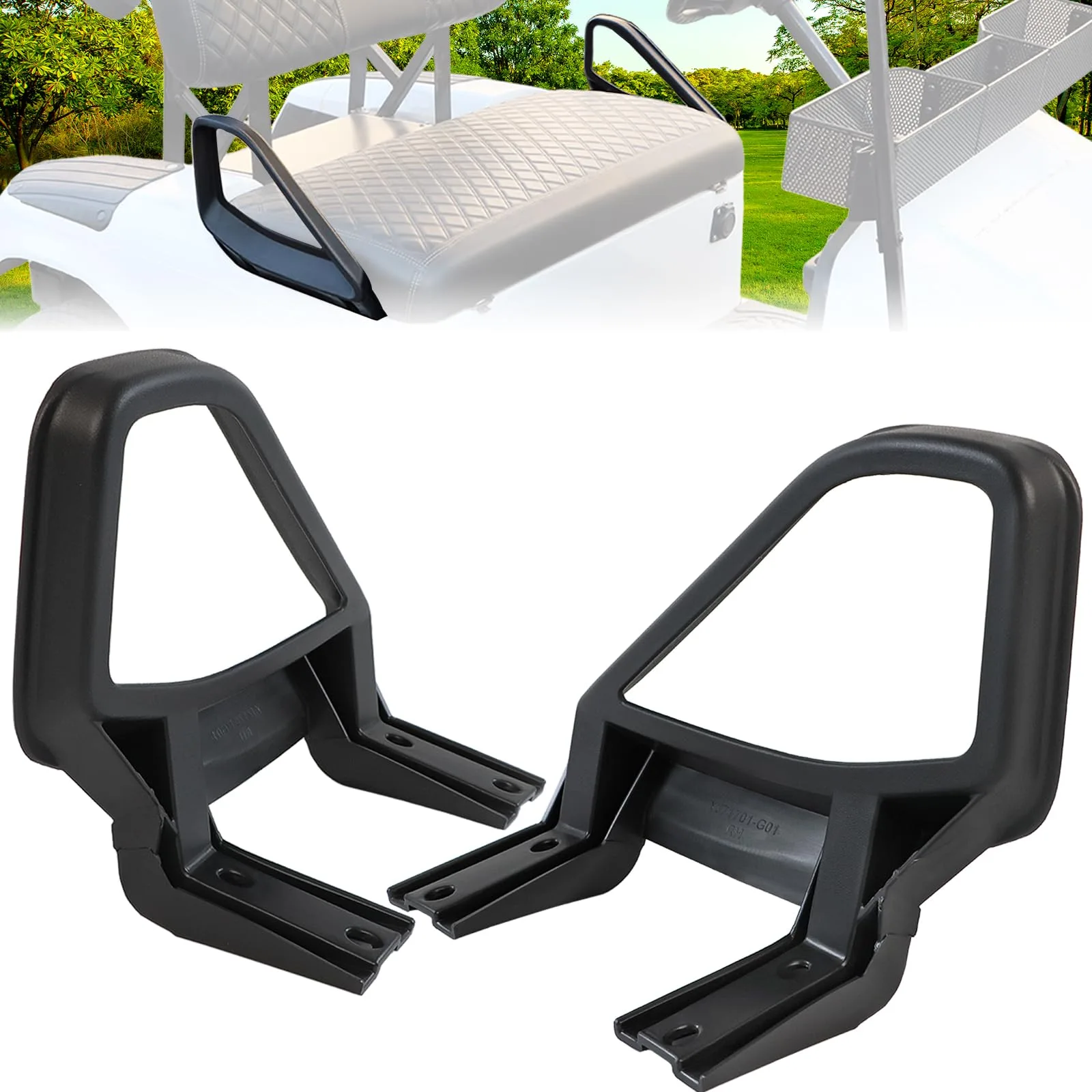 CYOOYC Armrest Hip Restraints for E-Z-GO TXT Golf Carts
