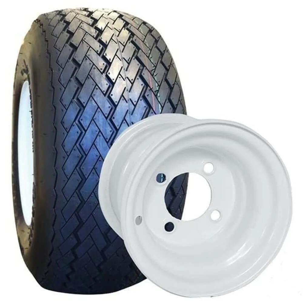 RHOX 18x8.5-8 Golf Cart Wheel and Tire Combo image 2