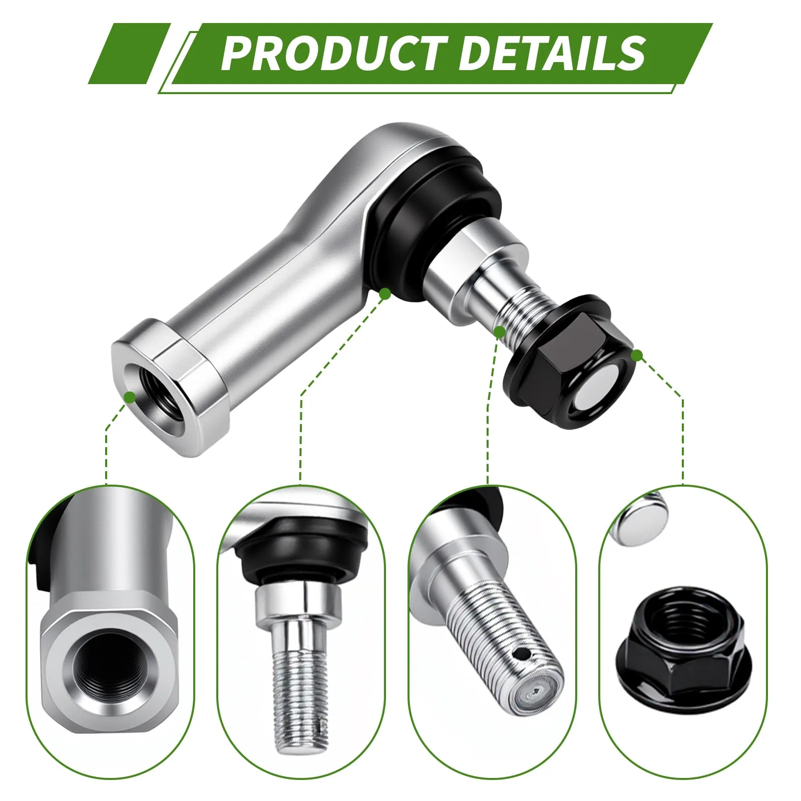 OXTOUF Tie Rod Ends for Club Car Precedent 102022601 image 3