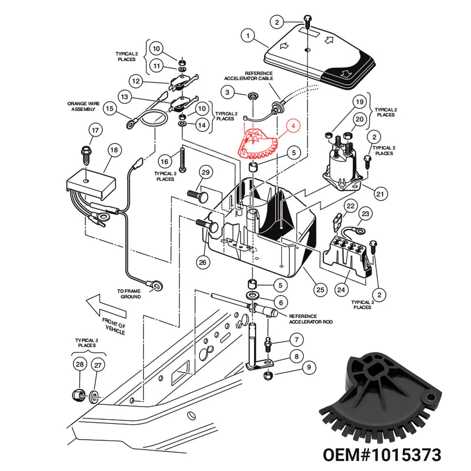 CLUBRALLY Electric Box Cam for Club Car DS & Carryall image 4