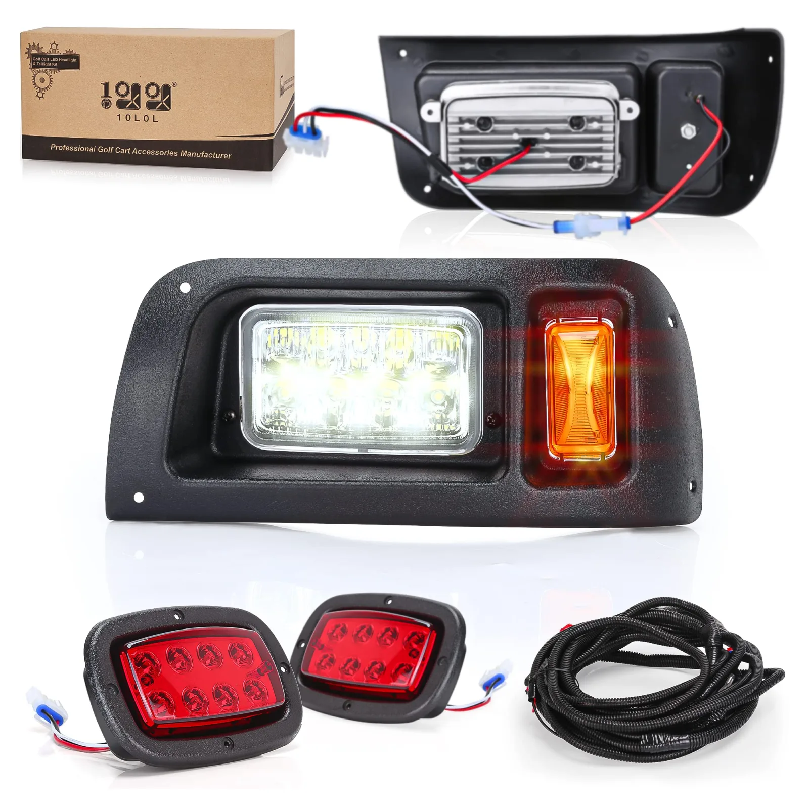 10L0L Light Kit for Club Car DS 1993-Up Gas & Electric