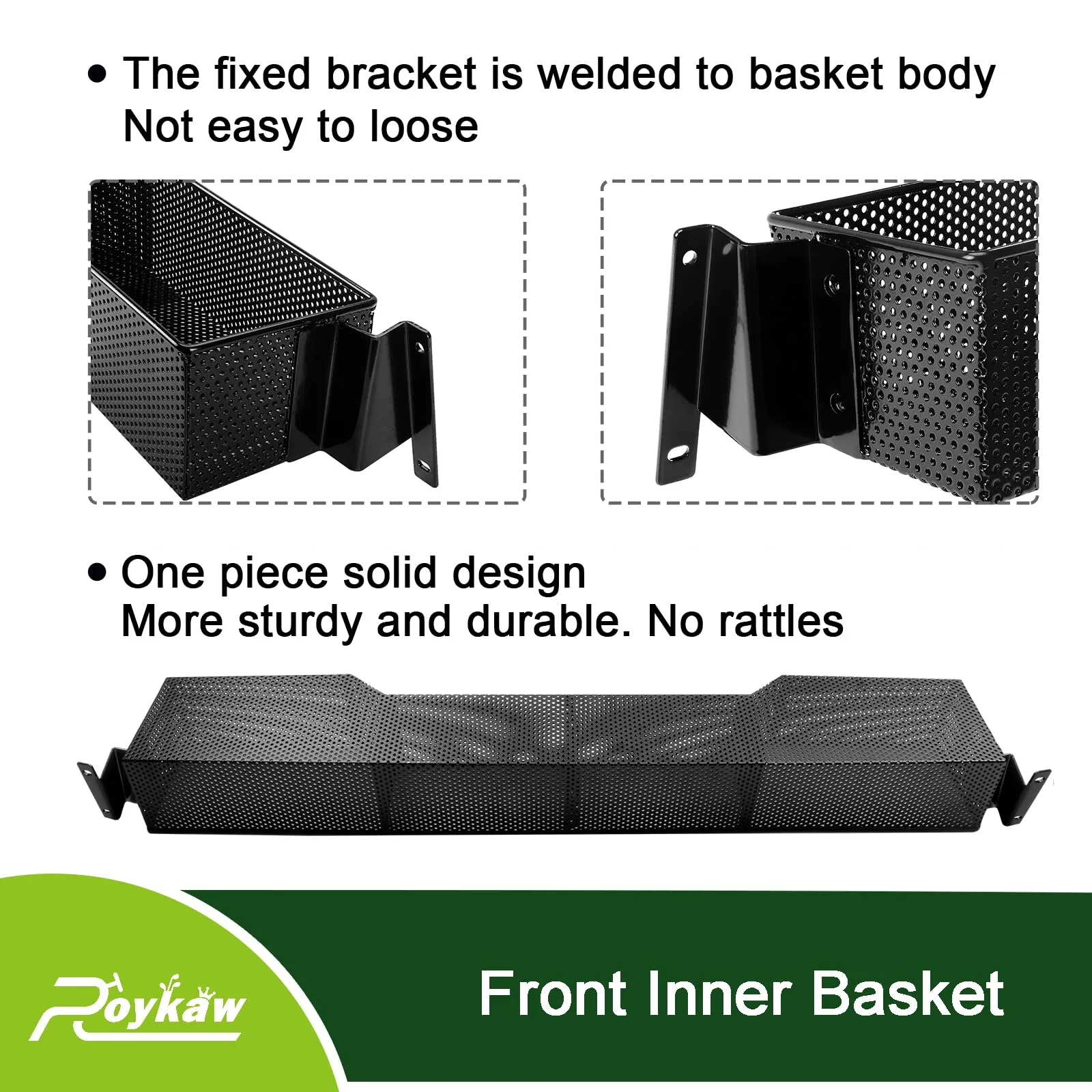 Roykaw Front Storage Basket for Club Car Onward and Tempo image 4