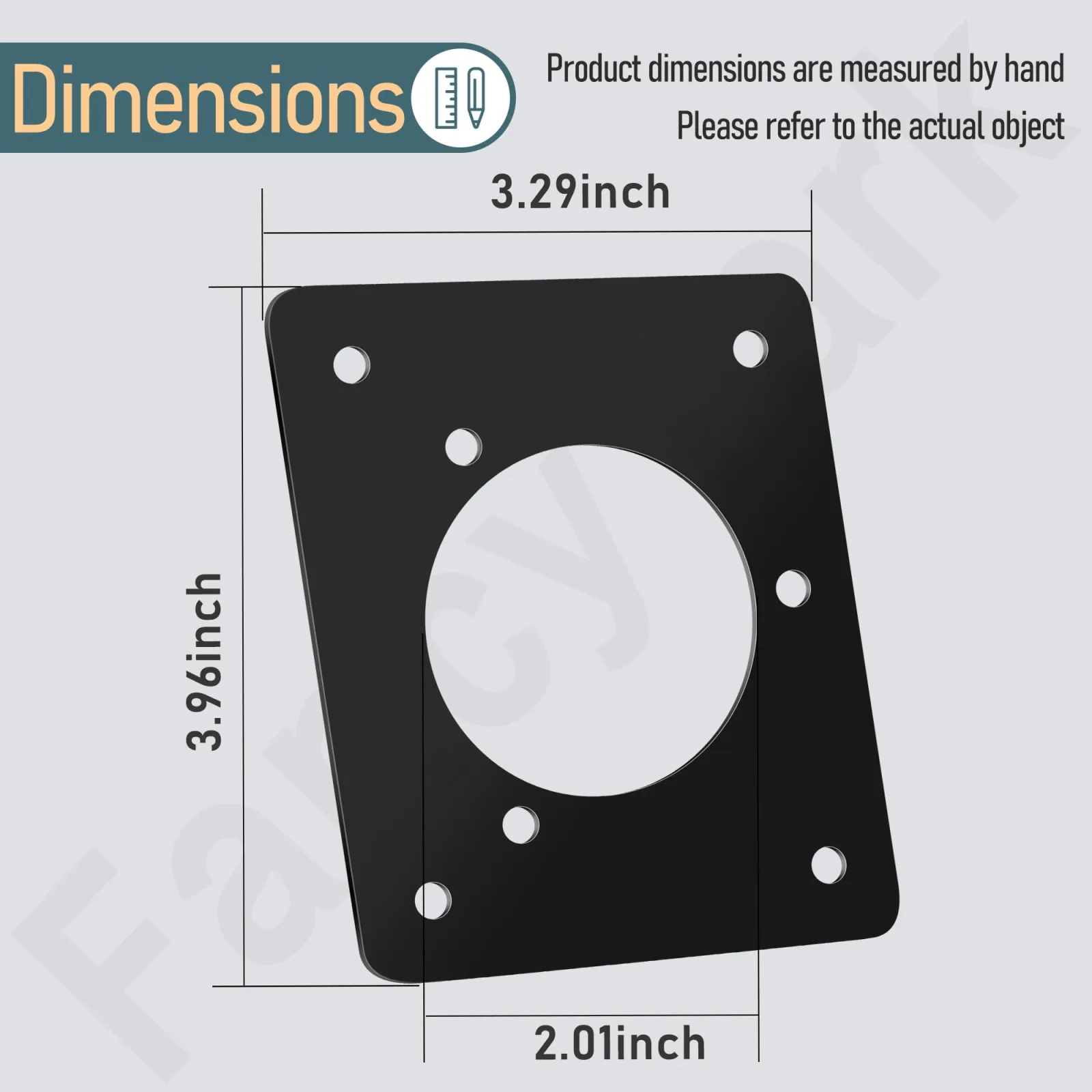FancyTark Charger Port Adapter Plates for E-Z-GO 36V TXT image 2