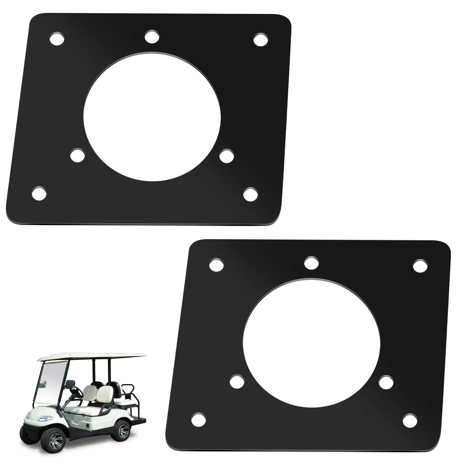 FancyTark Charger Port Adapter Plates for E-Z-GO 36V TXT