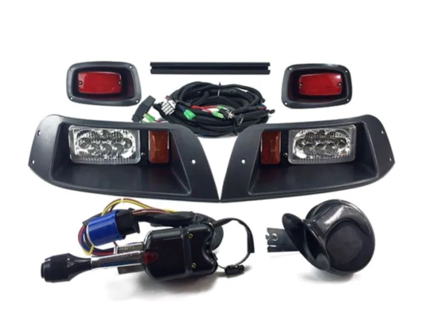 3G LED Headlight & Turn Signal Kit for E-Z-GO TXT 1994-2013 - Parts:CC-1026