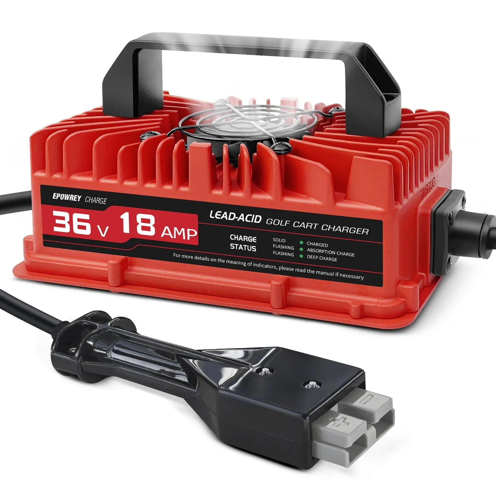 EPOWREY 36V 18A Charger for EZGO Marathon Golf Cart