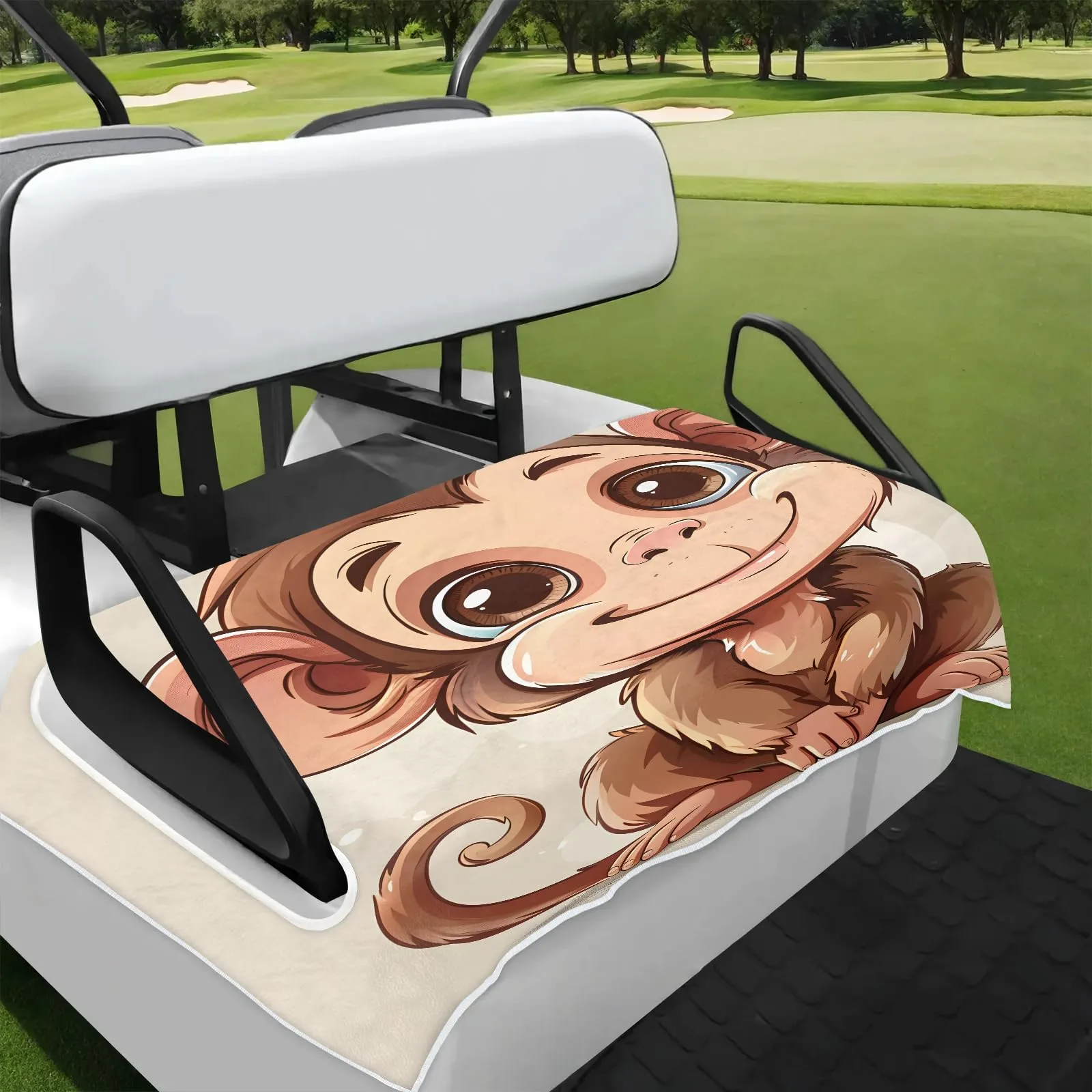 Tiveruda Golf Cart Seat Cover for Double Seats 51 x 31 in
