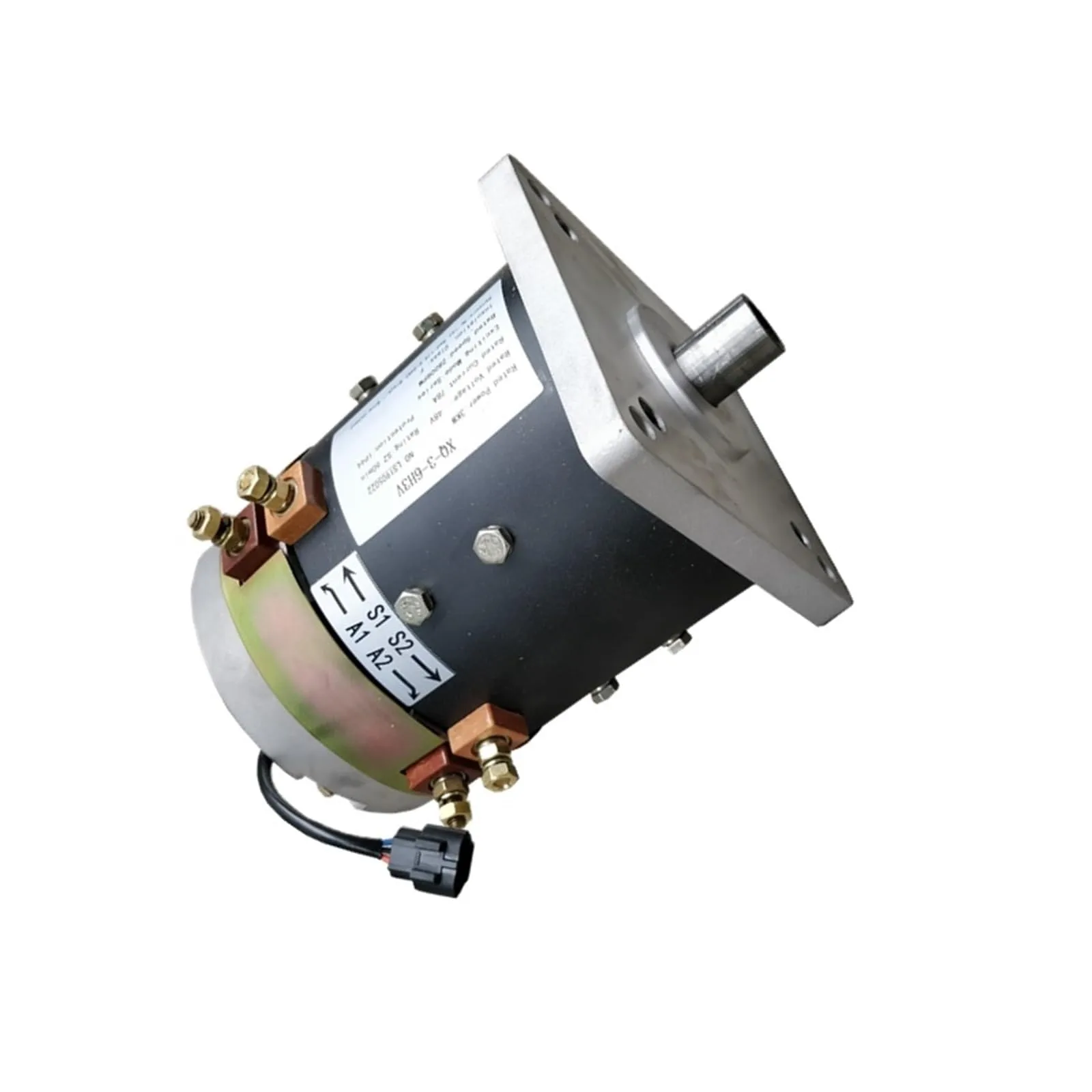 DTUsryW XQ-3 3 kW DC Walking Motor, 18-Tooth image 3