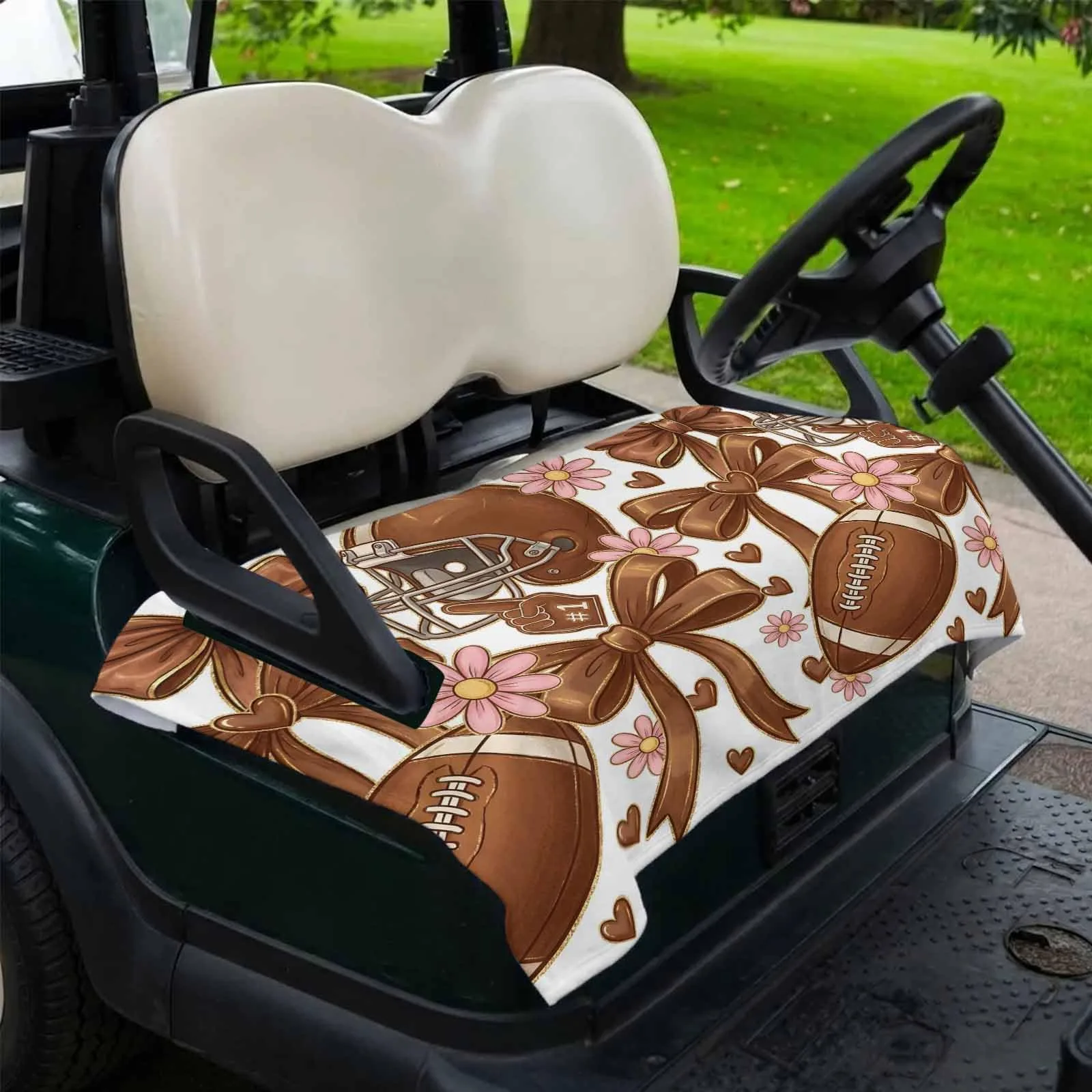 DecorLovee Golf Cart Seat Cover for 2-Seater Carts image 2