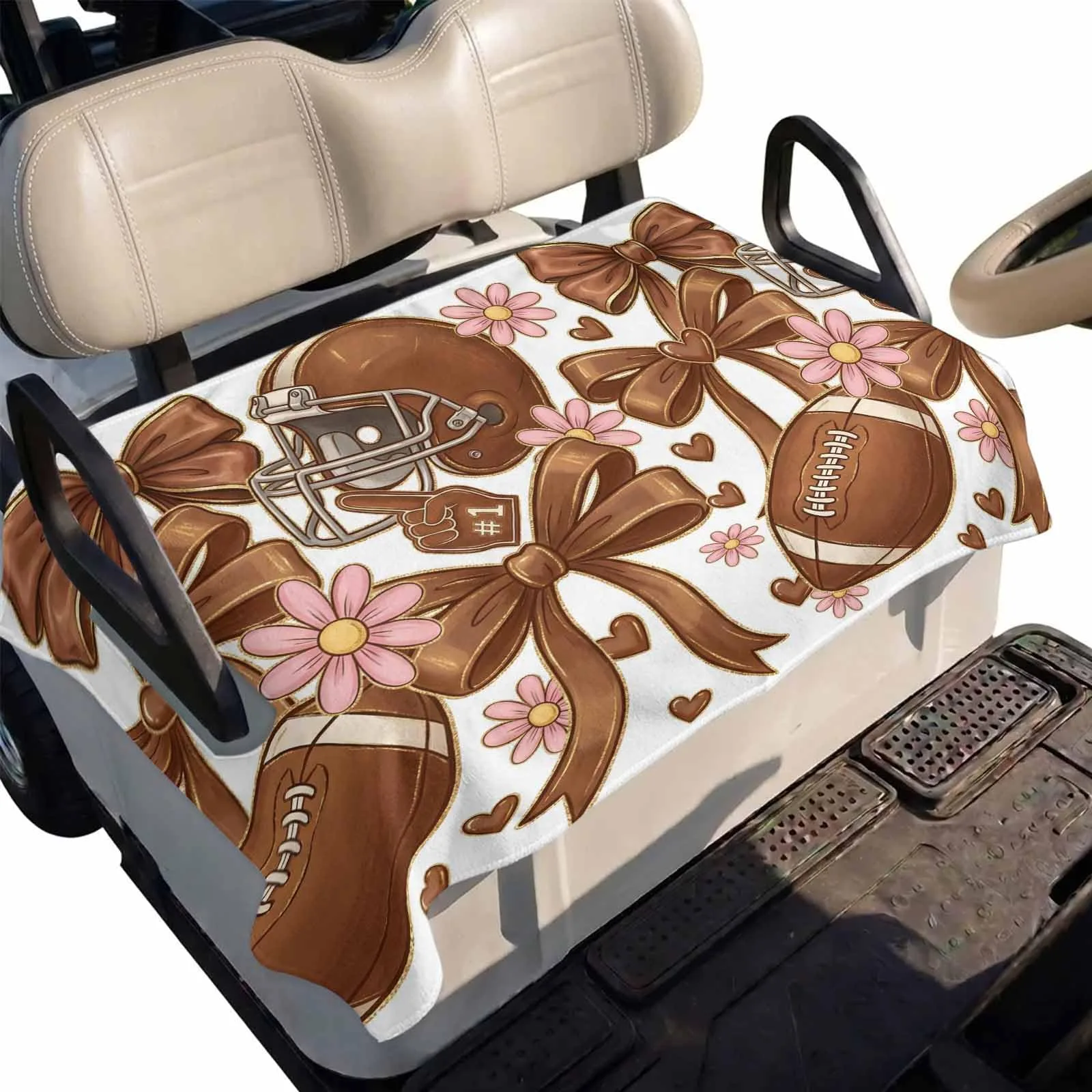 DecorLovee Golf Cart Seat Cover for 2-Seater Carts