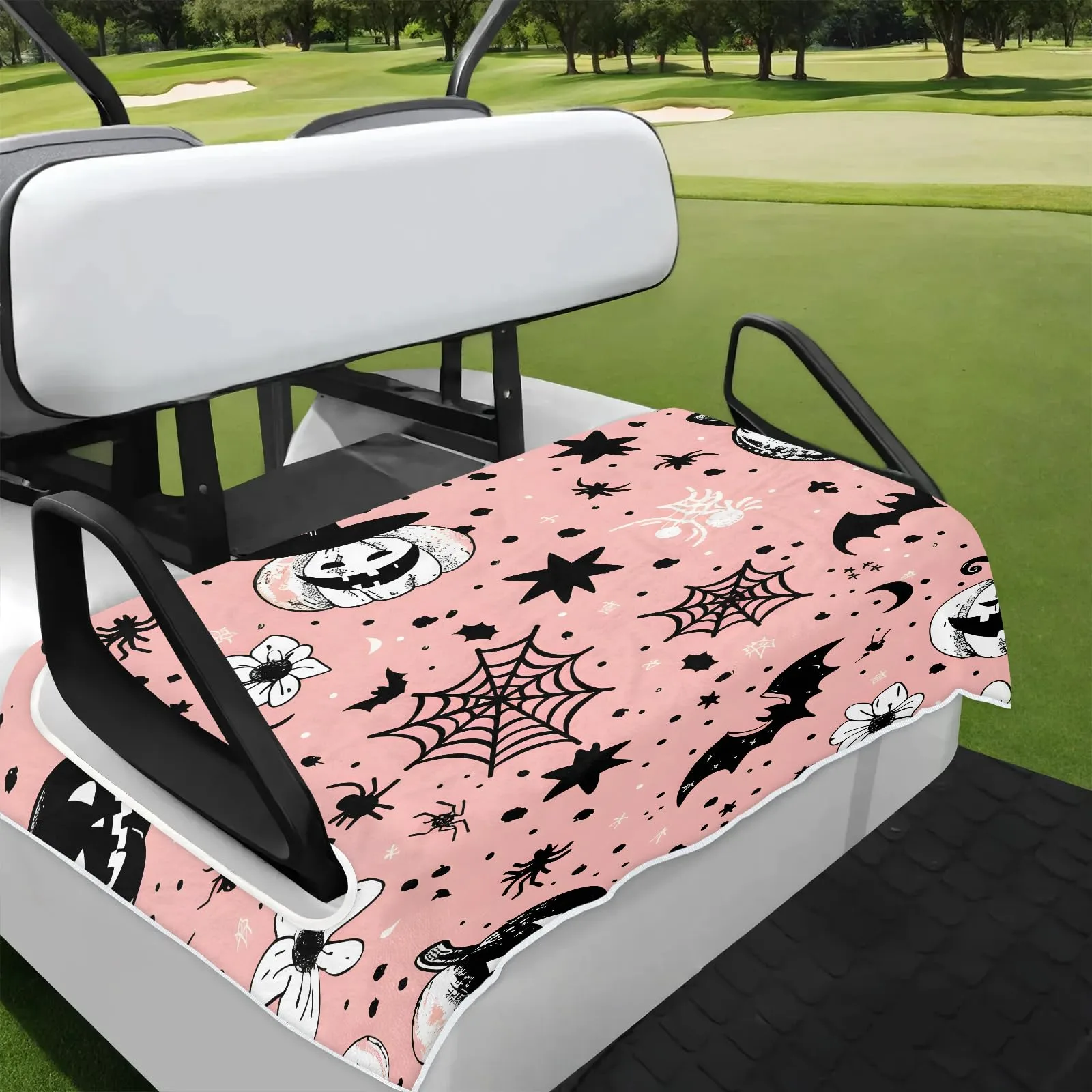 Tiveruda Golf Cart Seat Cover for Double Seats 51 x 31 in
