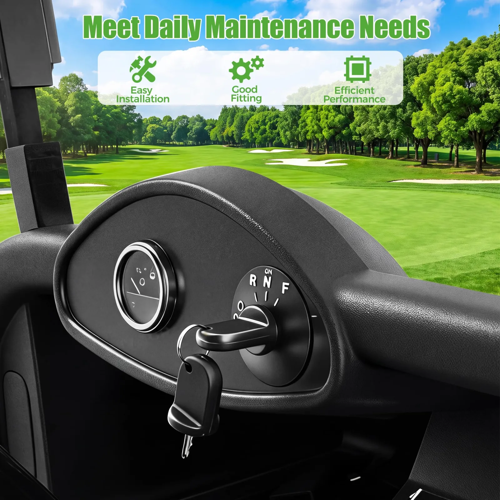 10L0L Ignition Switch for E-Z-GO RXV 48V Electric Carts image 4