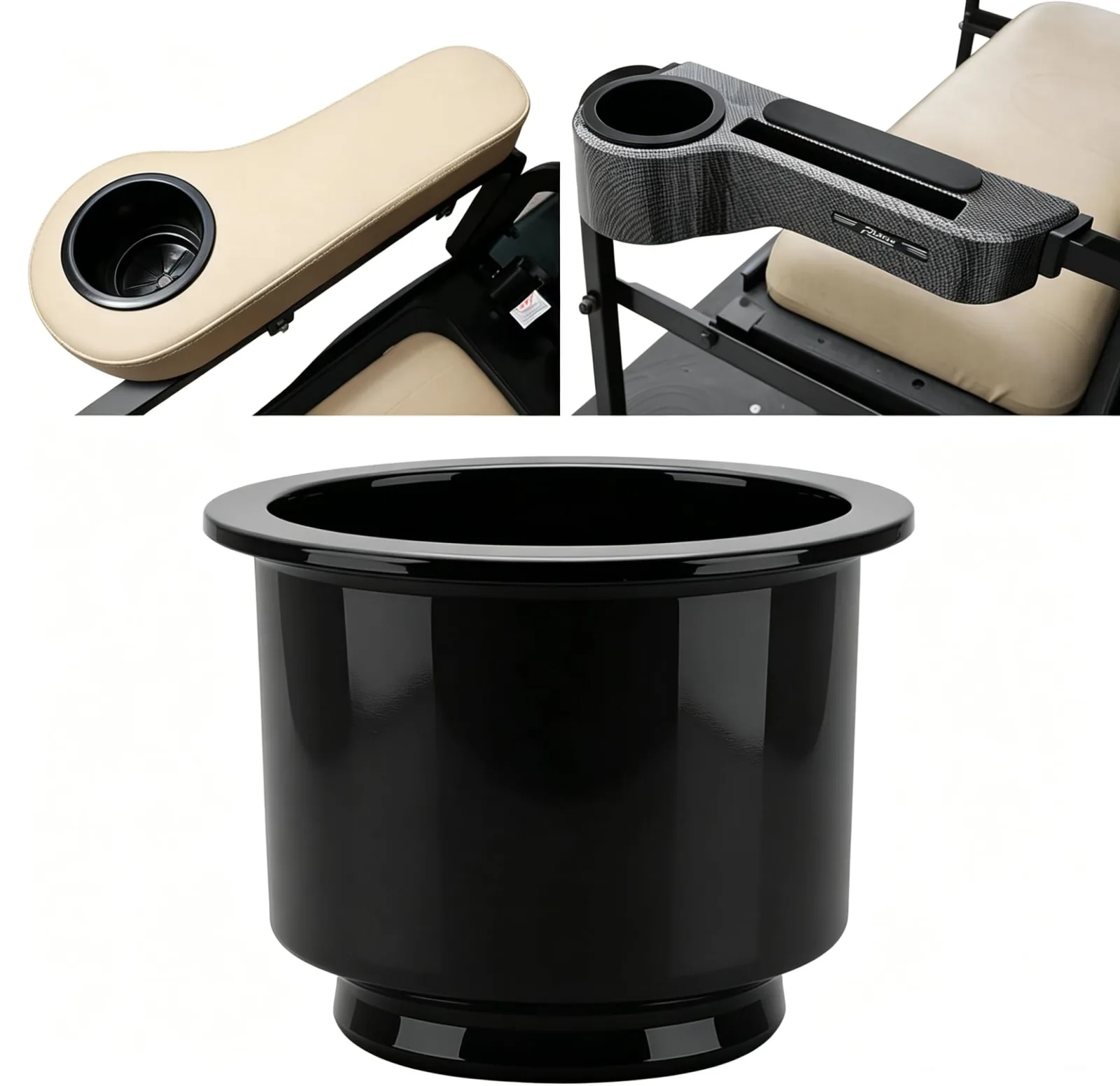 Roykaw G-0416 Golf Cart Armrest Cup Holder Insert