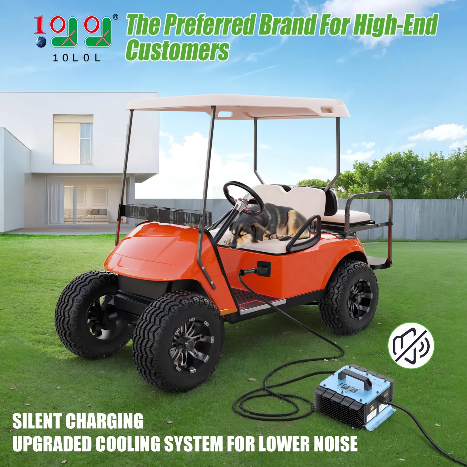 10L0L 20A 36V Charger for E-Z-GO TXT, QH-Charger-Y219-A image 2