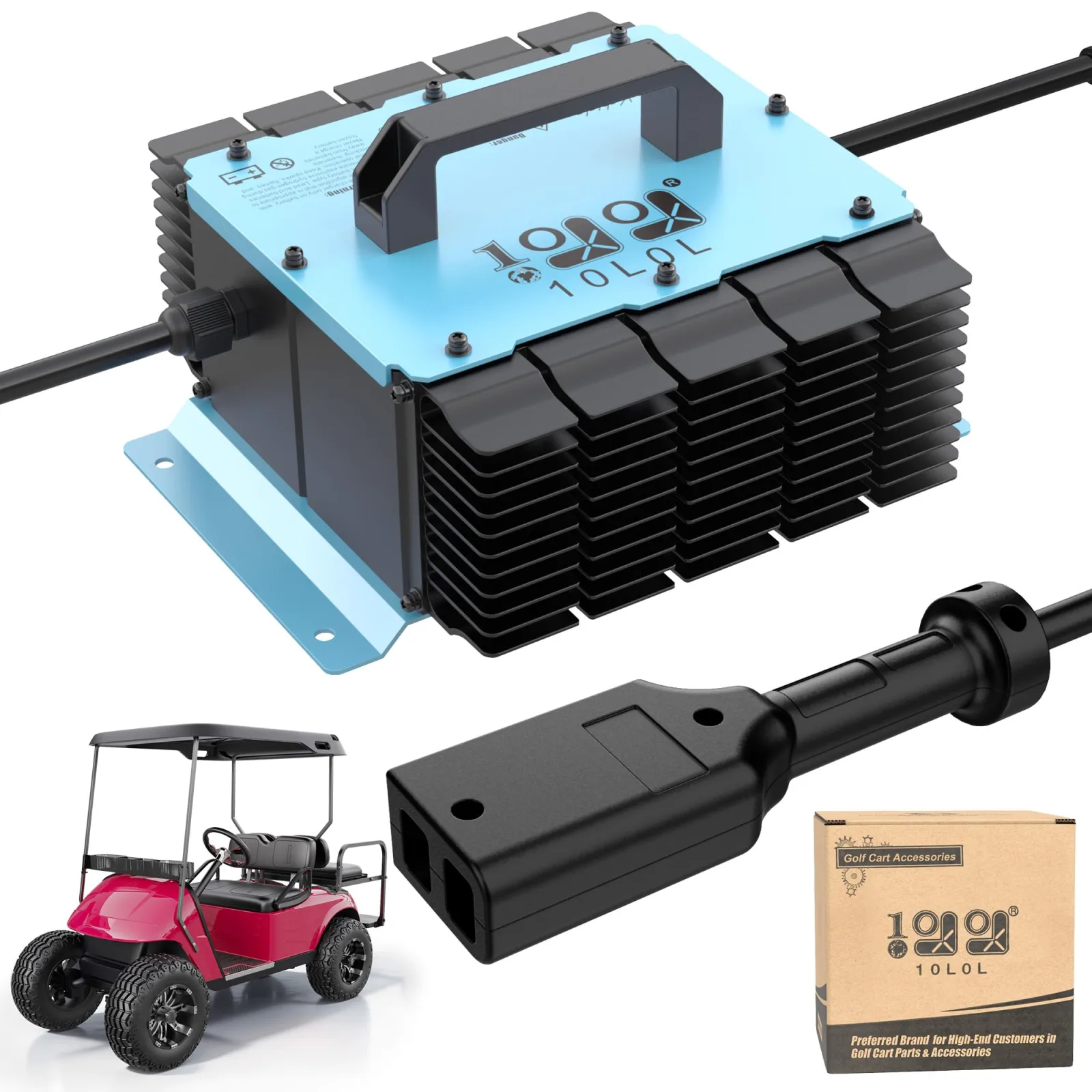 10L0L 20A 36V Charger for E-Z-GO TXT, QH-Charger-Y219-A