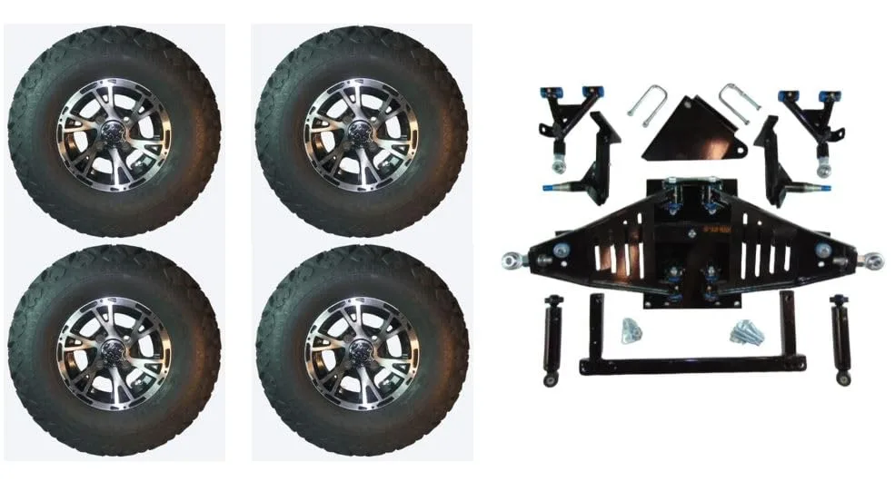 3G 6-Inch Lift Kit Combo for Yamaha Drive II Electric Carts