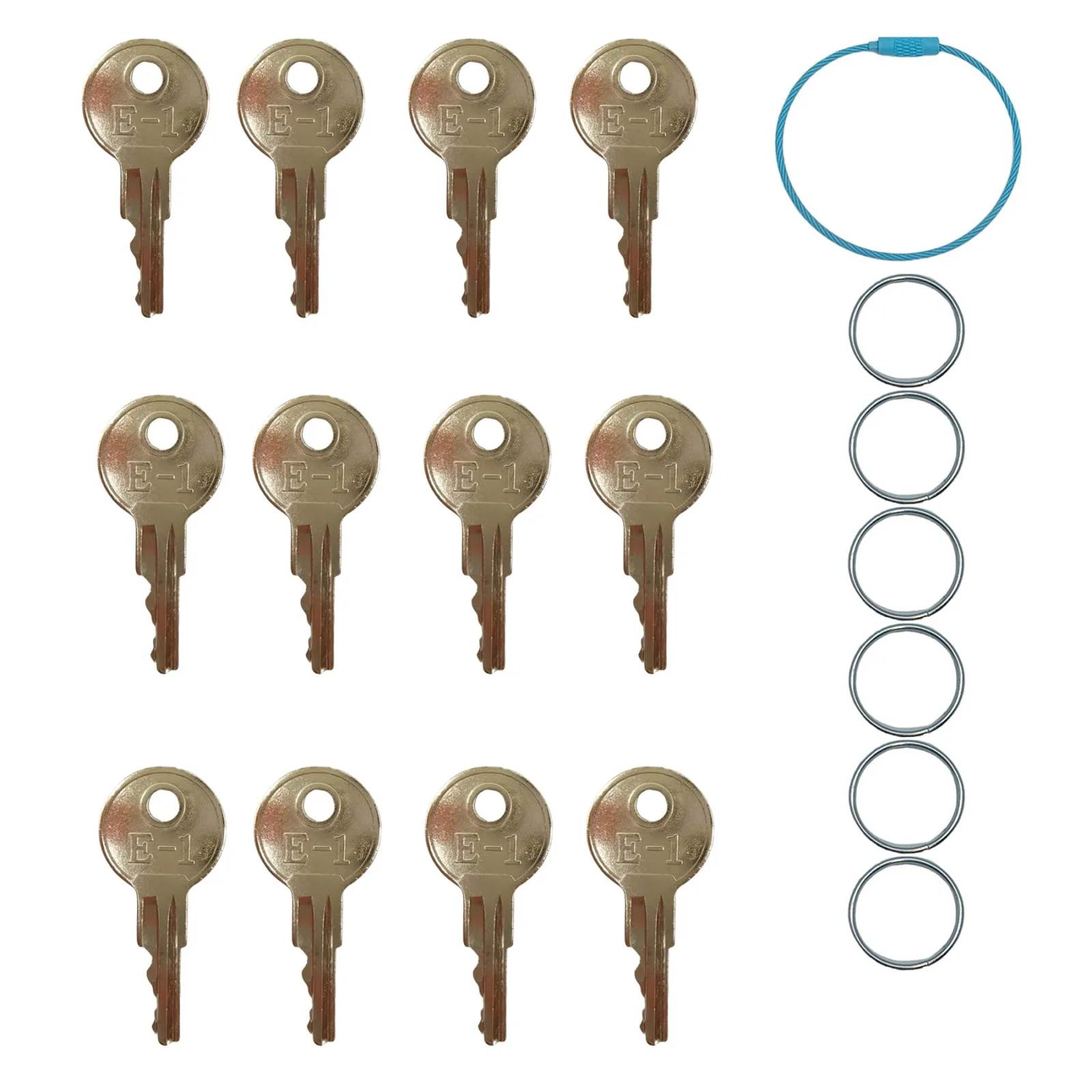 Pitertul Golf Cart Ignition Keys for EZ-GO and Club Car