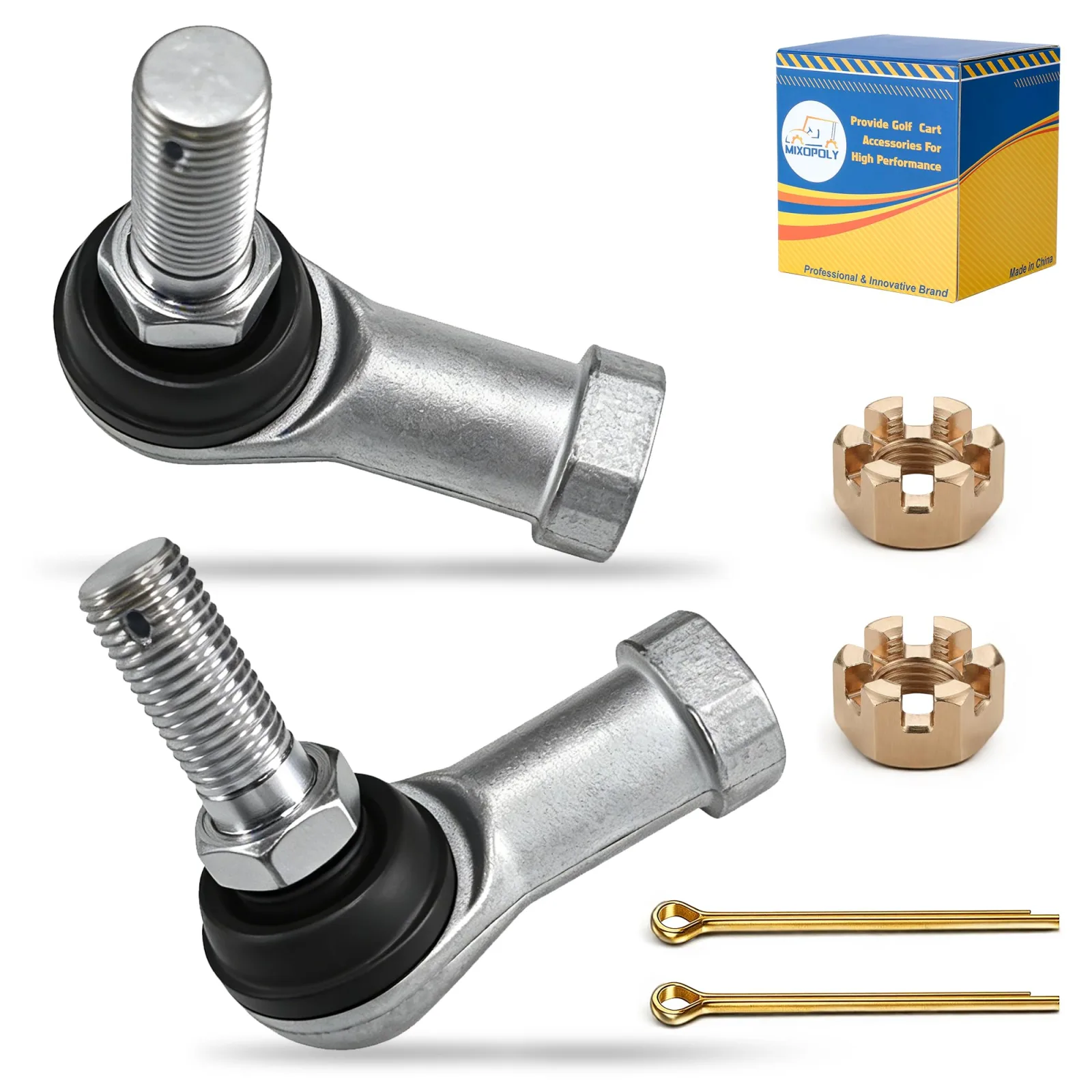 Mixopoly Tie Rod End Kit for Yamaha G22/G27/G29 — Replaces JU0-F3841-00-00