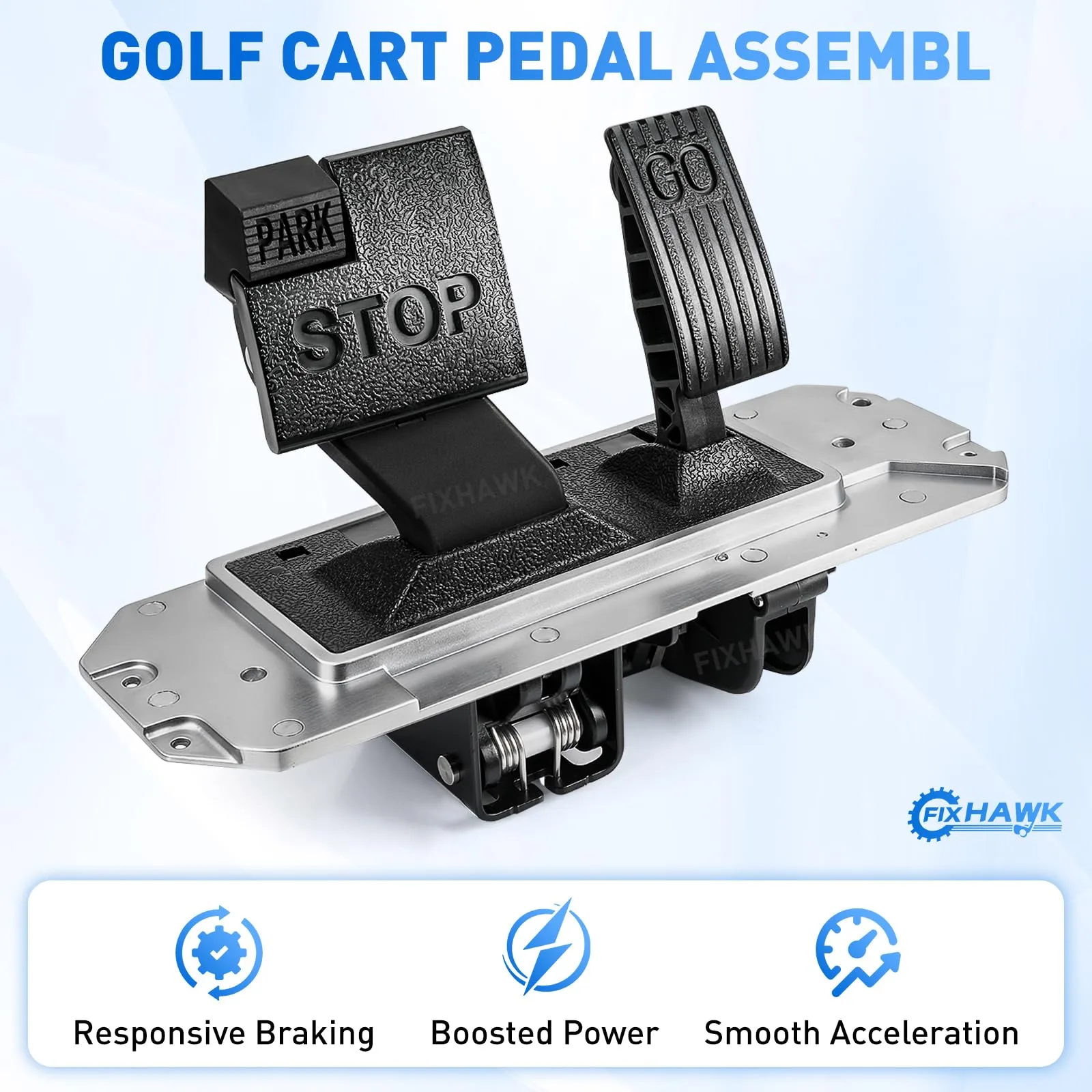 FIXHAWK Club Car Pedal Assembly for Precedent, Onward & Tempo image 3