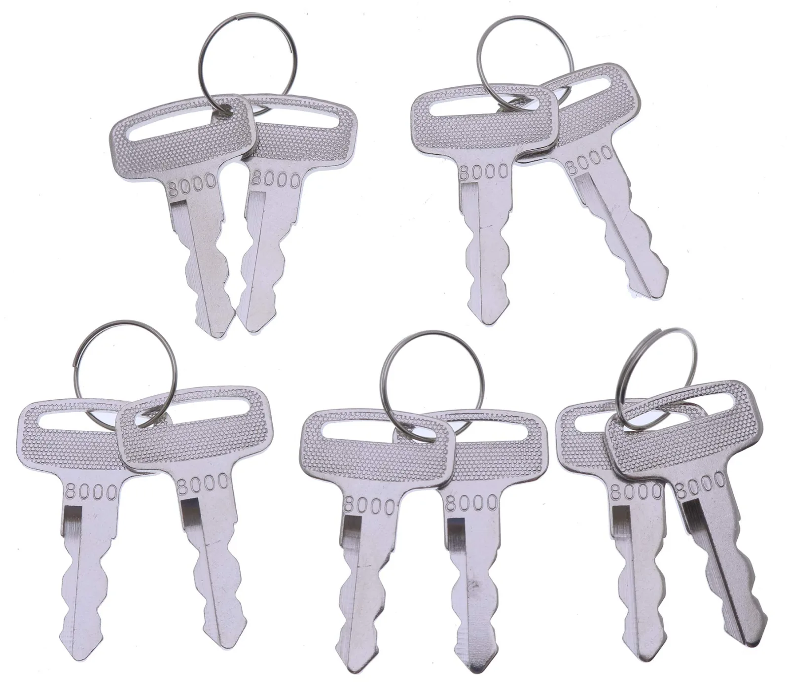 YIQI Yamaha Golf Cart Key Set JU2-H2511-00 image 2