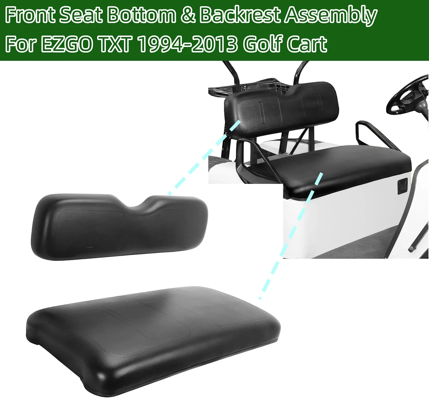 Dr.Acces E-Z-GO TXT/Medalist Front Seat Cushion Set image 3