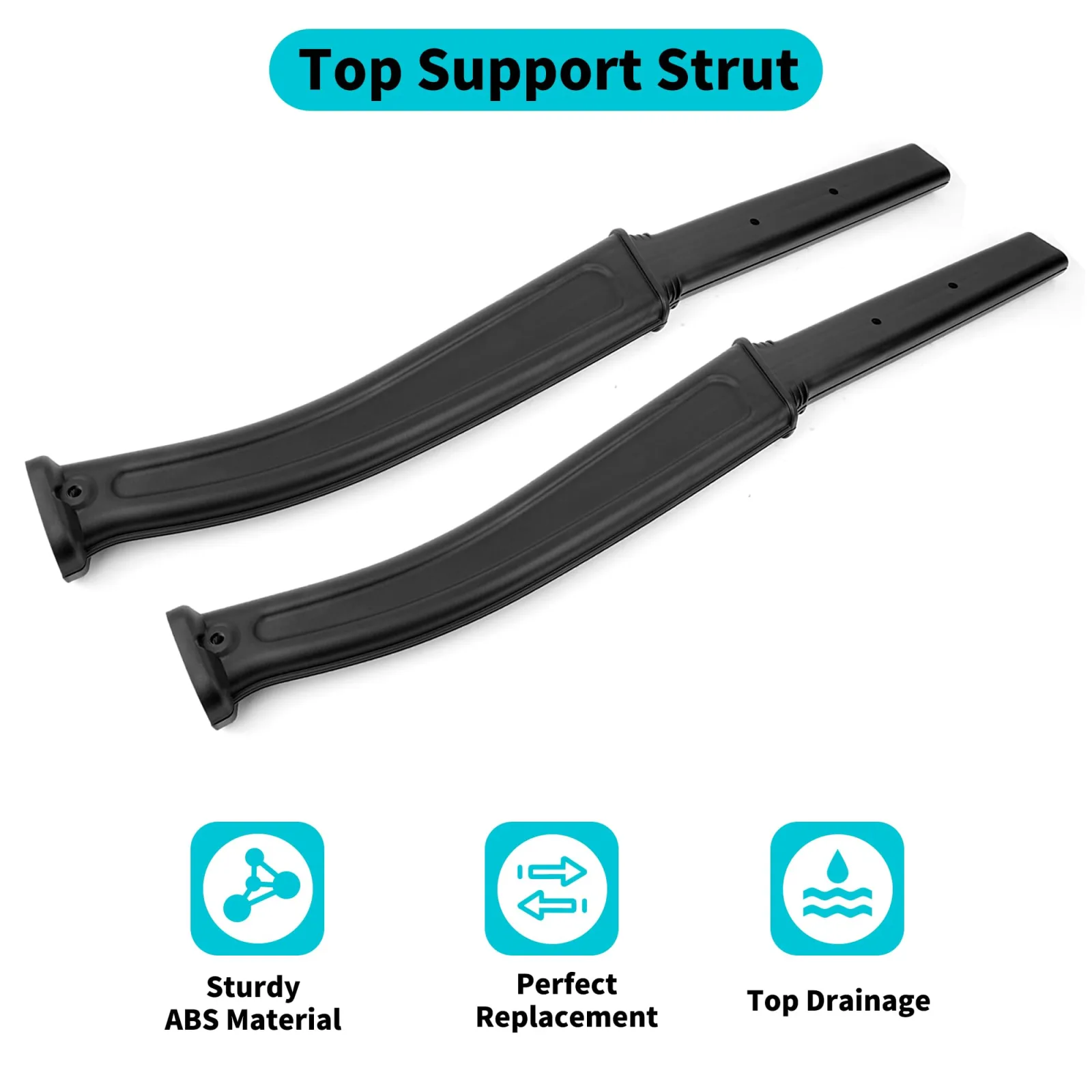 10L0L Rear Top Support Strut for Club Car Precedent image 4