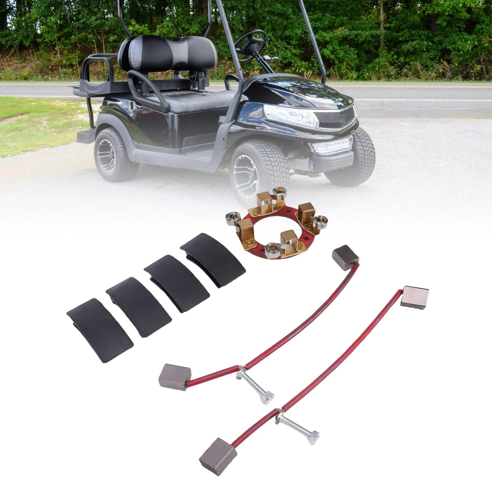 Luocute Starter Generator Brush Kit for Club Car Precedent Gas image 4
