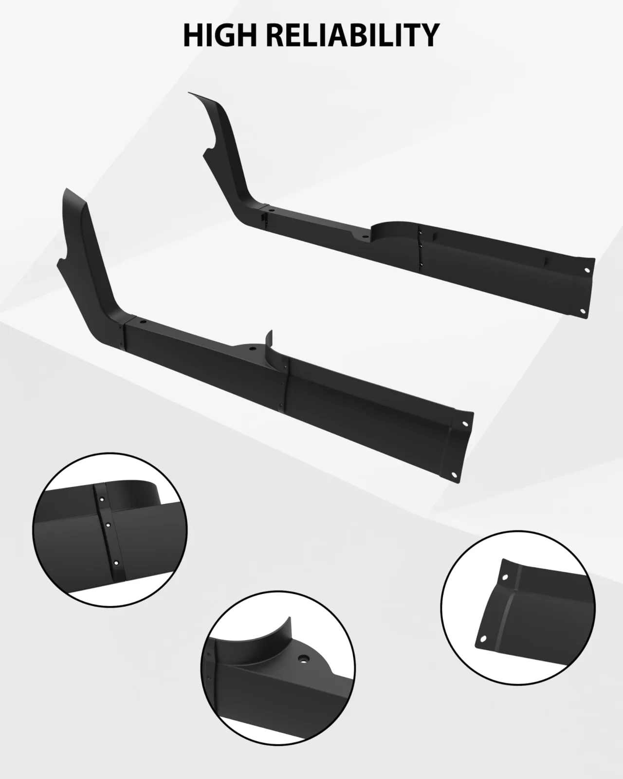 SAUTVS Floormat Retainers for Club Car 2017+ Carts image 3