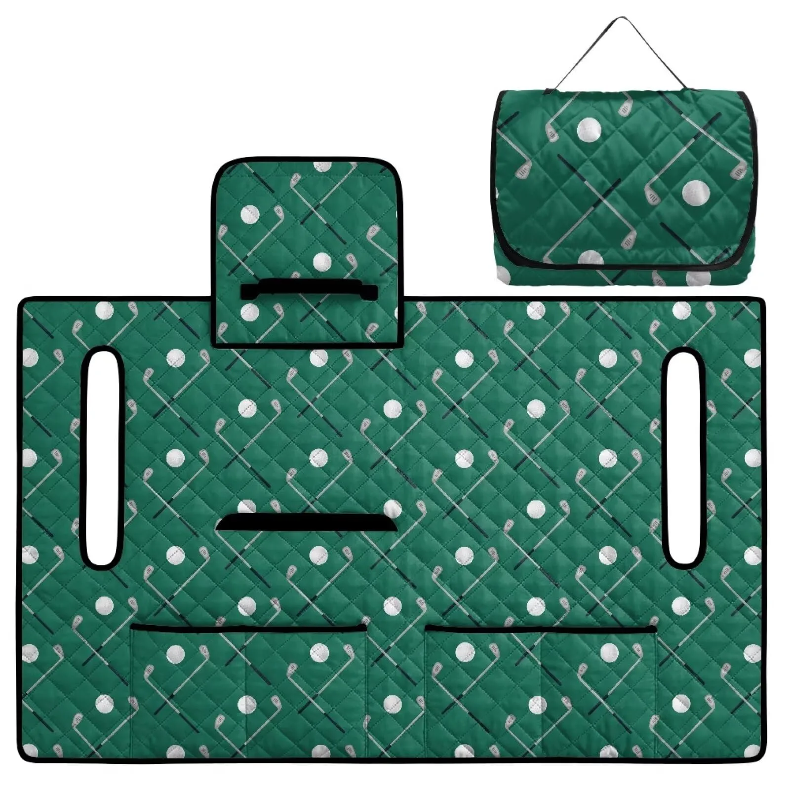 Suobstales Golf Cart Seat Cover for 2-Seater Carts image 3