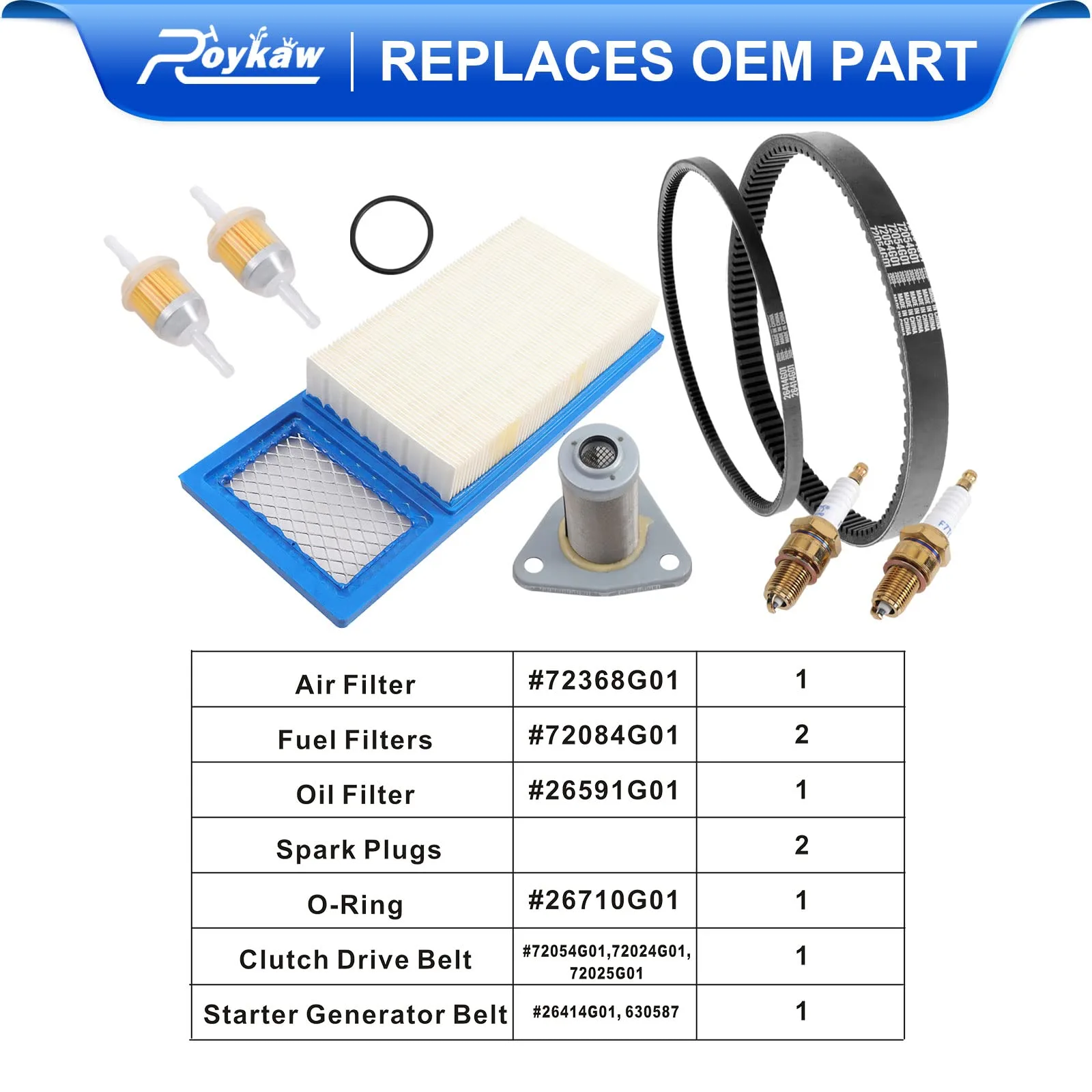 Roykaw Tune-Up Kit for E-Z-GO TXT 295/350cc image 2