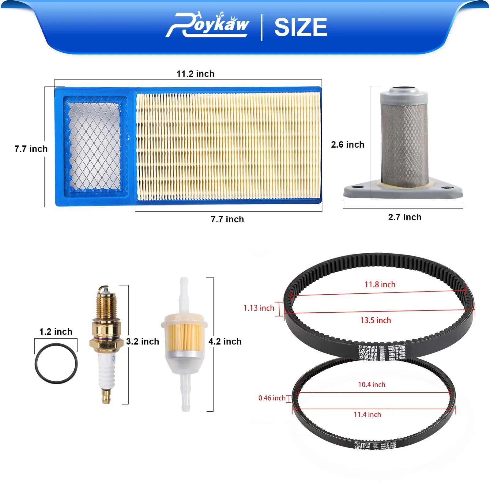 Roykaw Tune-Up Kit for E-Z-GO TXT 295/350cc image 3