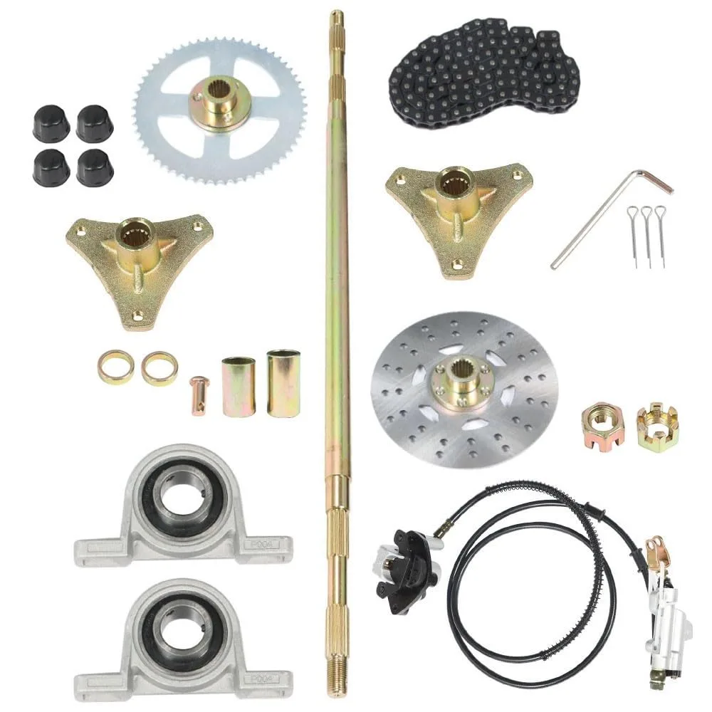 Generic Go-Kart Rear Axle Kit 740 mm Mod-G33S-636